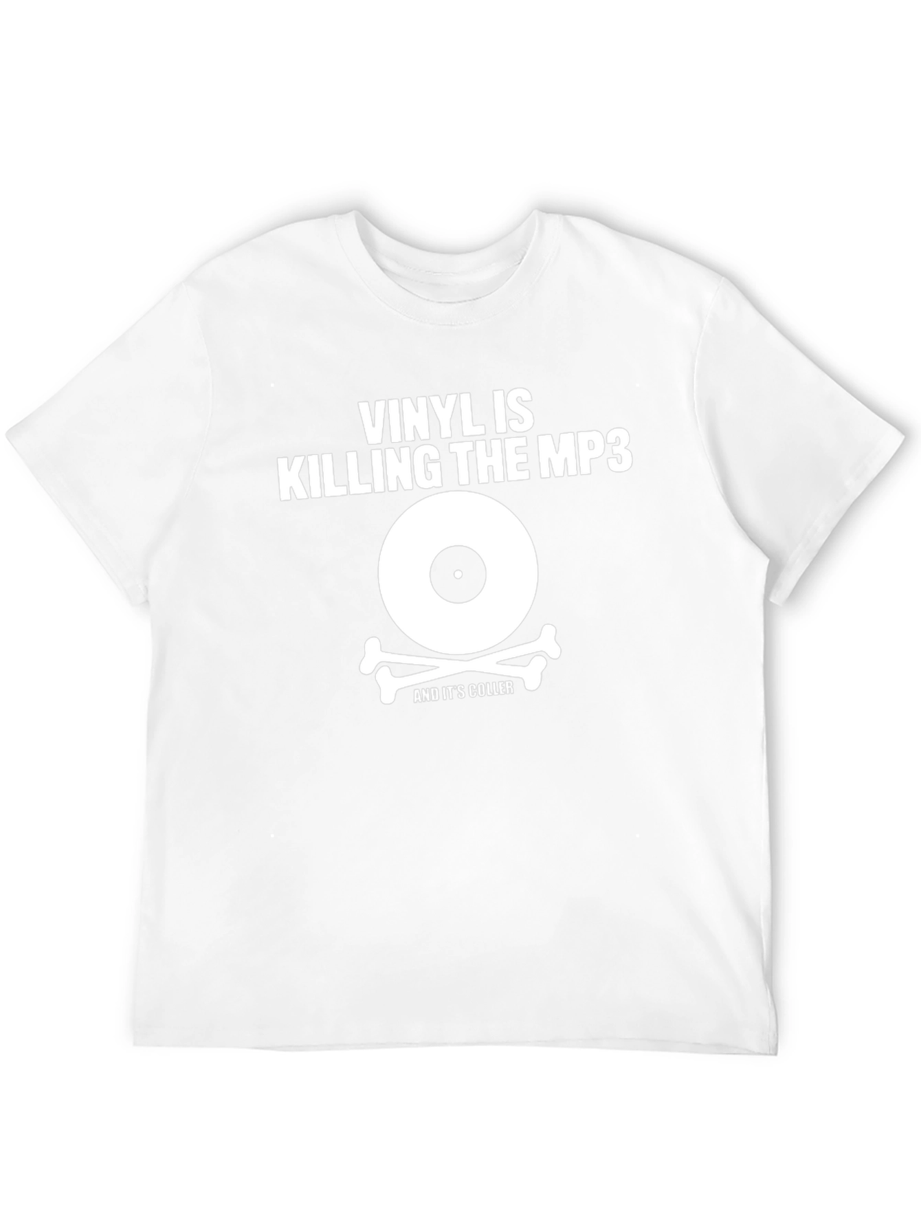 Vinyl is Killing The MP3 Black T-Shirt