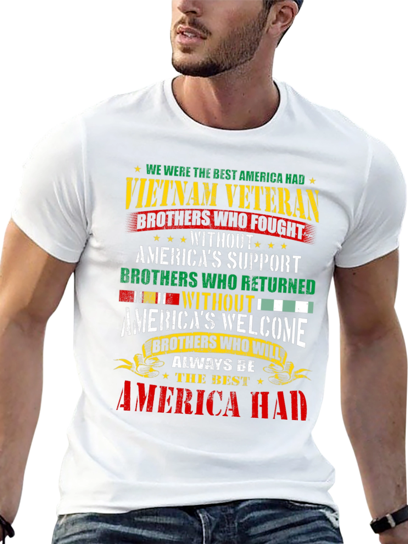 Vietnam Veteran Patriotic T-Shirt