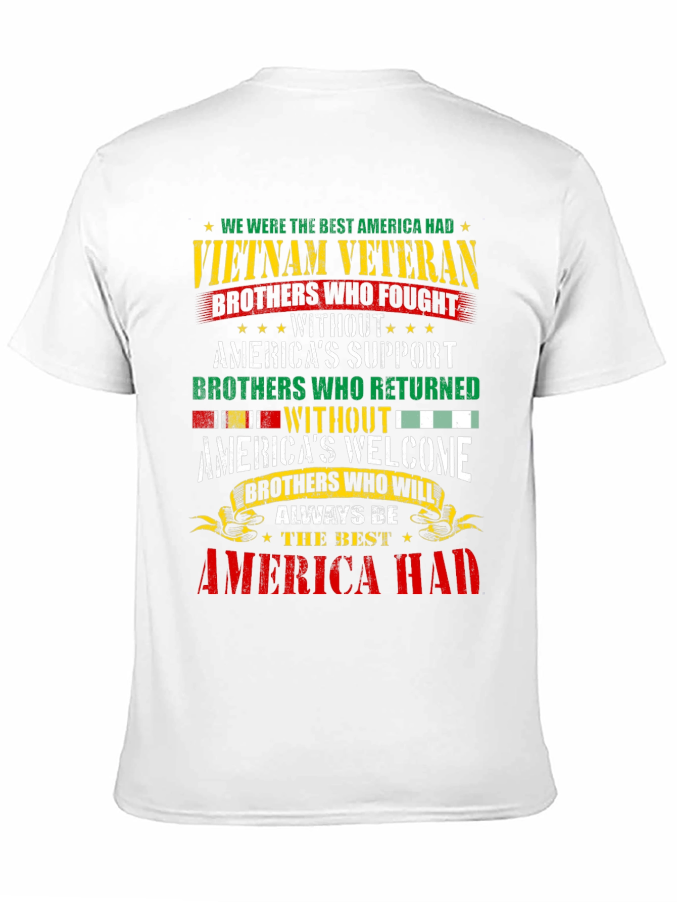 Vietnam Veteran Patriotic T-Shirt