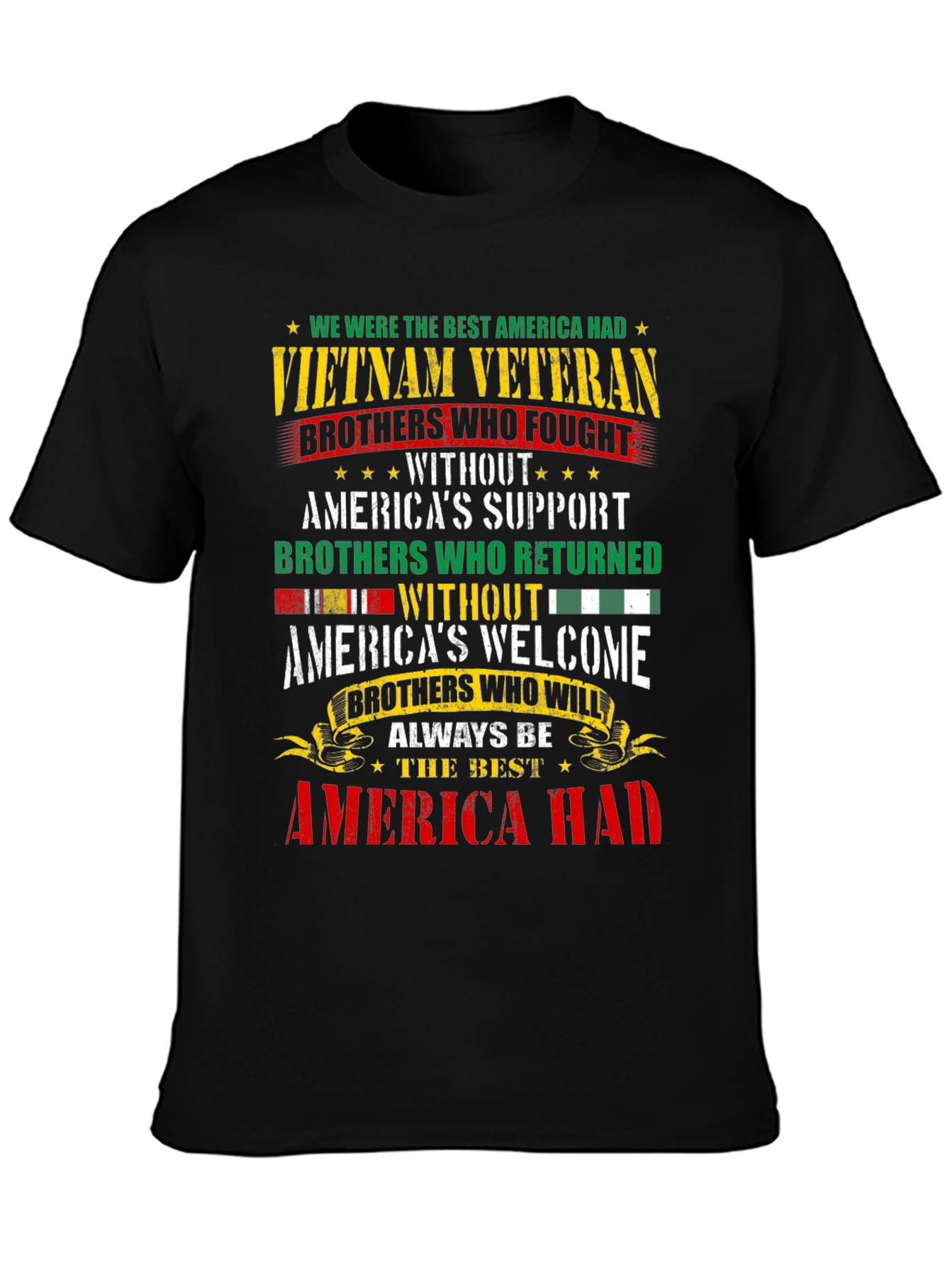 Vietnam Veteran Patriotic T-Shirt
