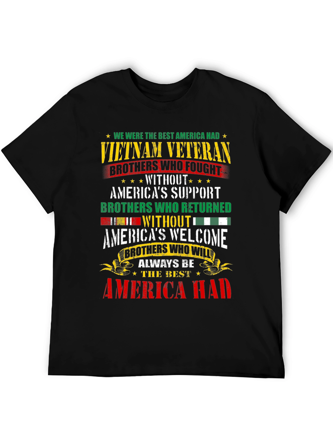 Vietnam Veteran Patriotic T-Shirt
