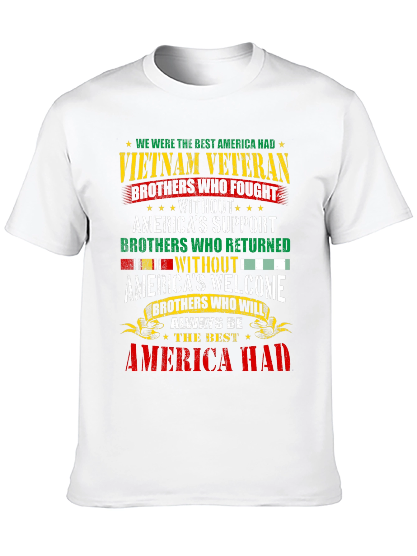 Vietnam Veteran Patriotic T-Shirt