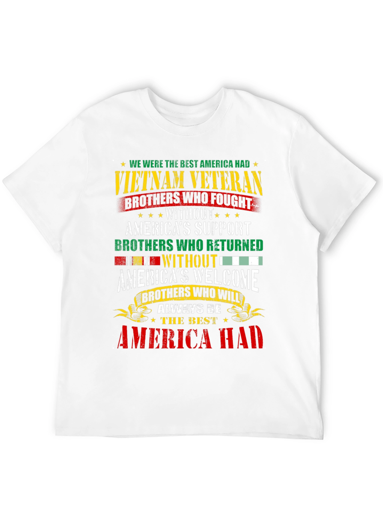 Vietnam Veteran Patriotic T-Shirt