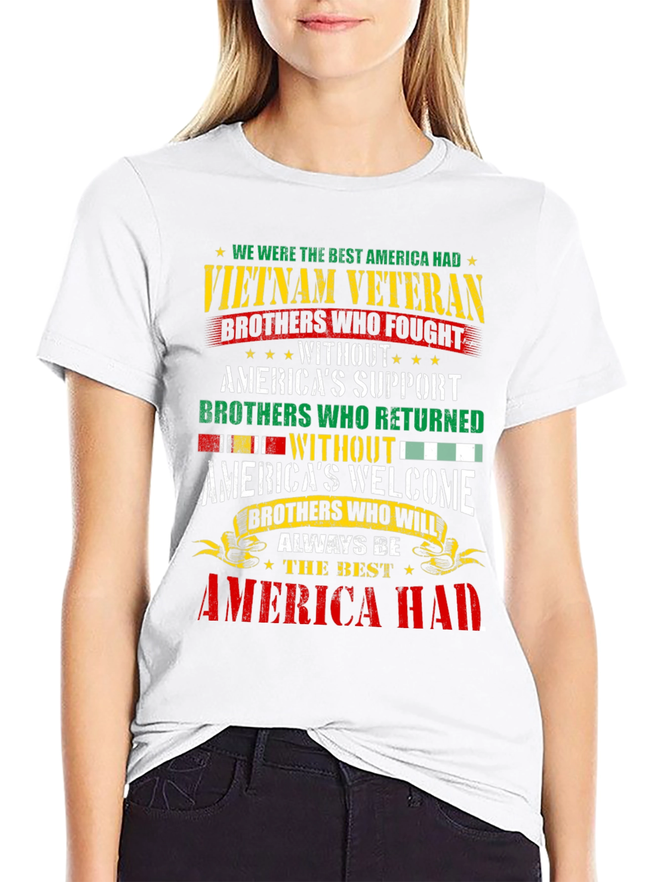 Vietnam Veteran Patriotic T-Shirt