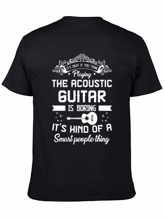 Acoustic Guitar Smart People T-Shirt