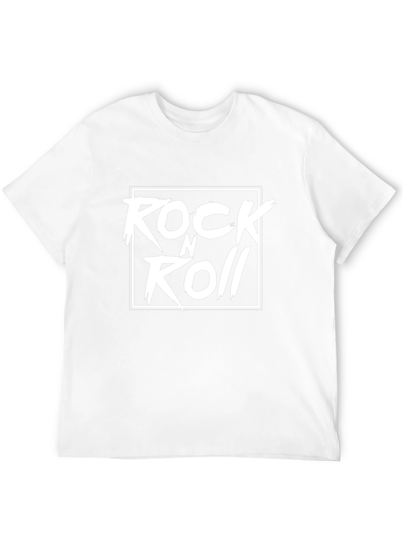 Rock n Roll Black Graphic Tee