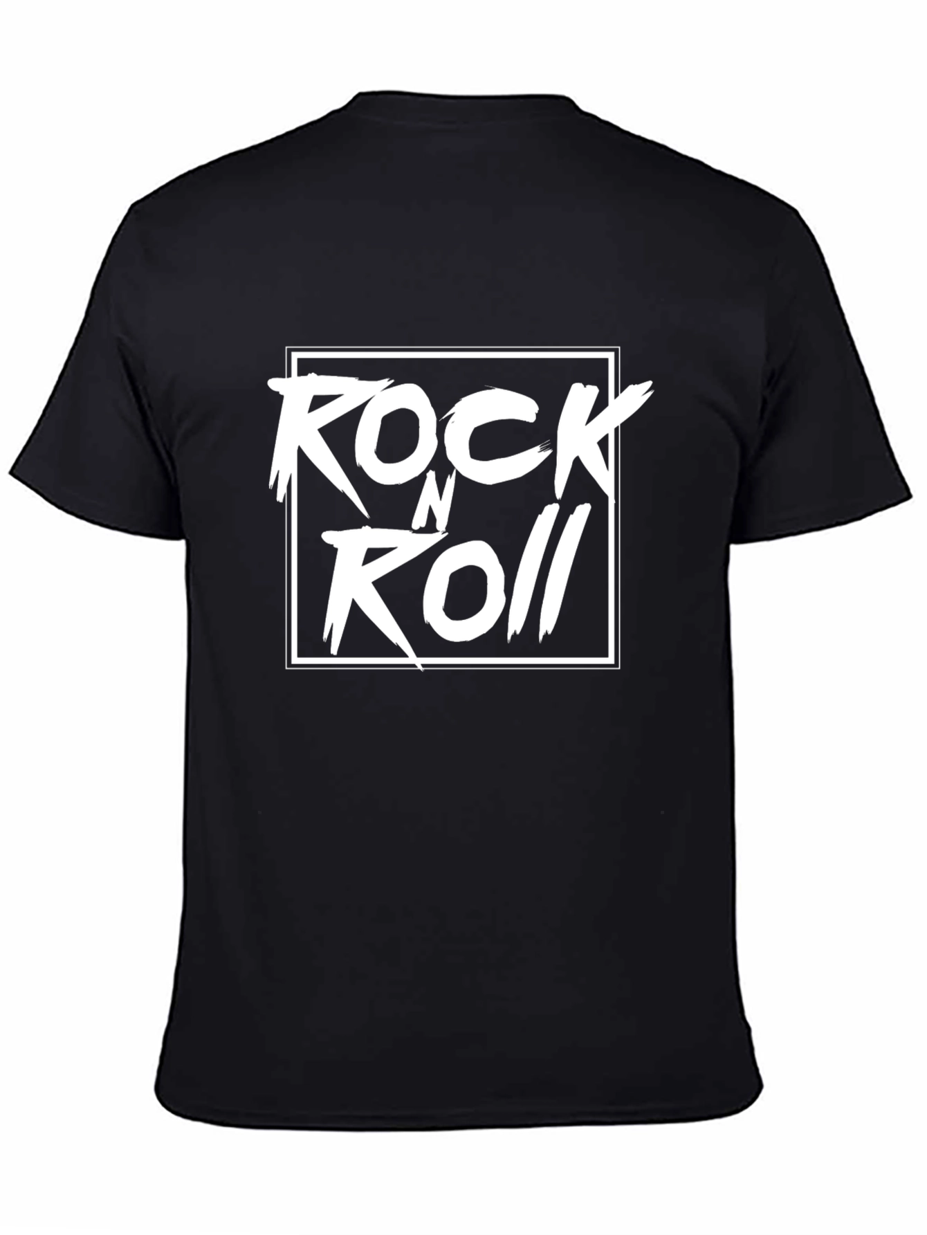 Rock n Roll Black Graphic Tee