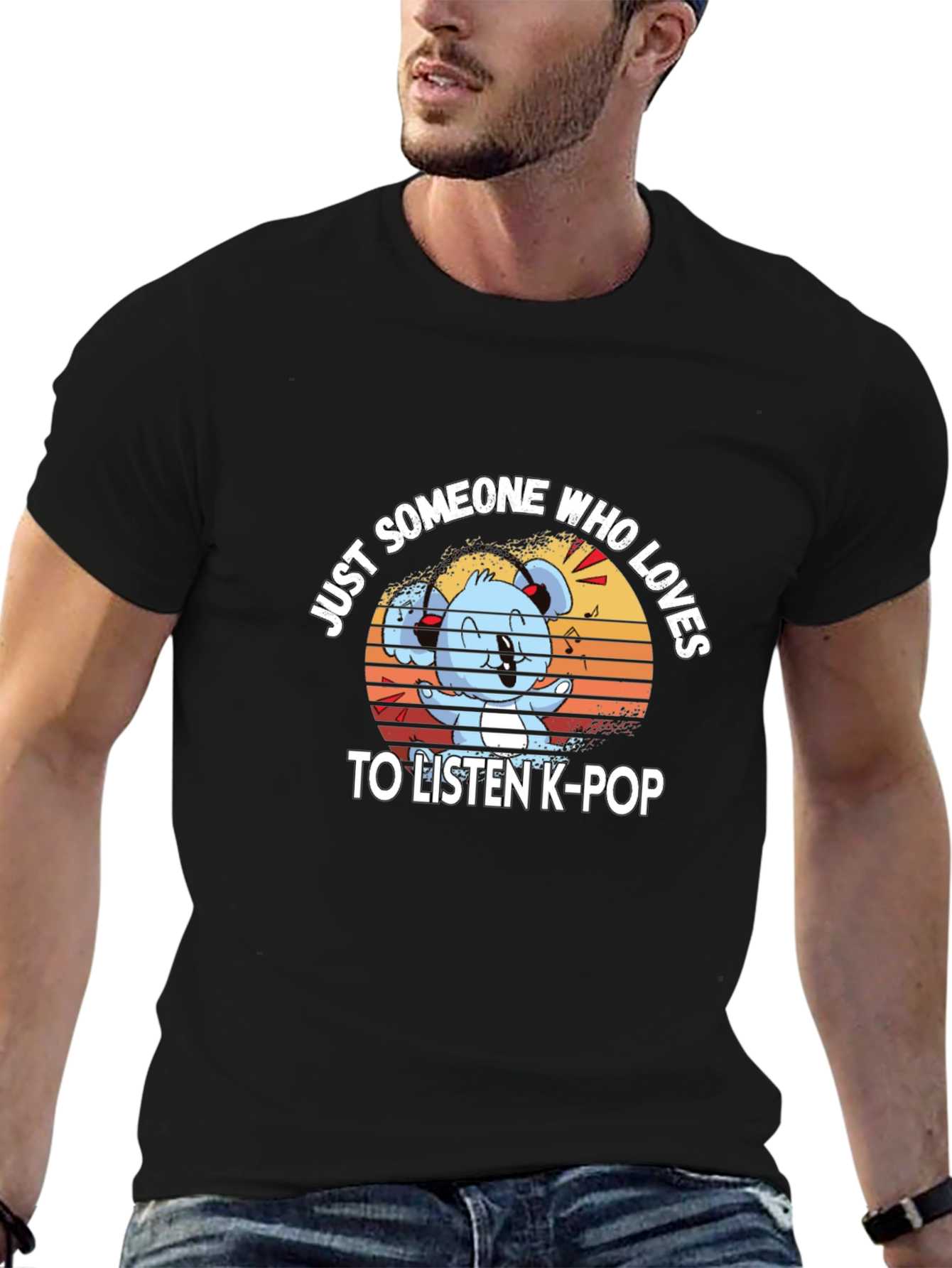 K-Pop Koala T-Shirt - Music Lover Tee