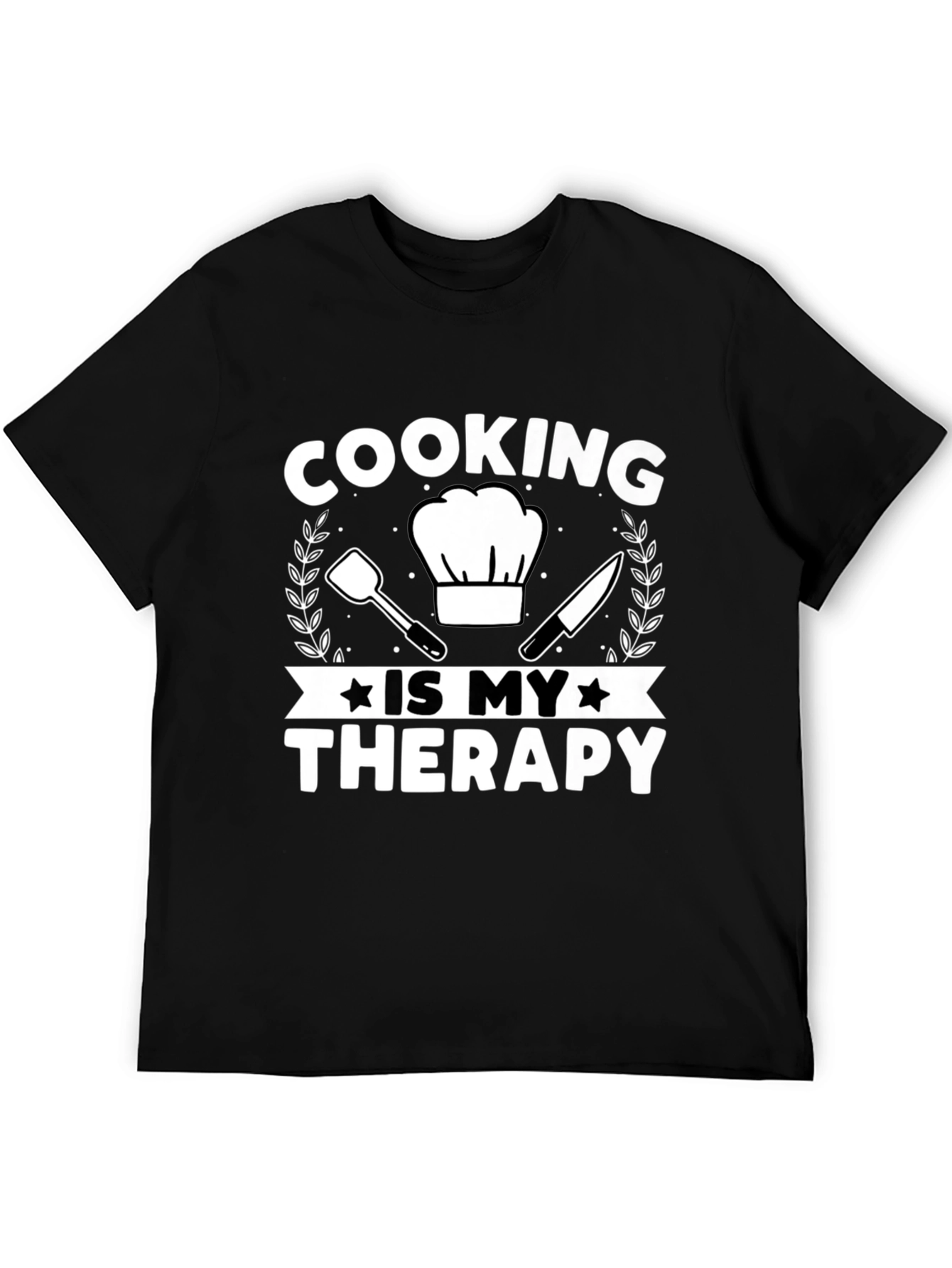 Cooking is My Therapy Graphic T-Shirt