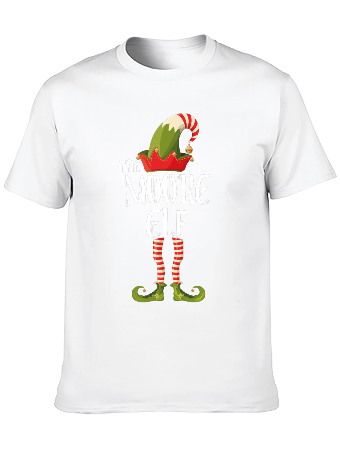 The Moore Elf Funny Christmas Holiday T-Shirt