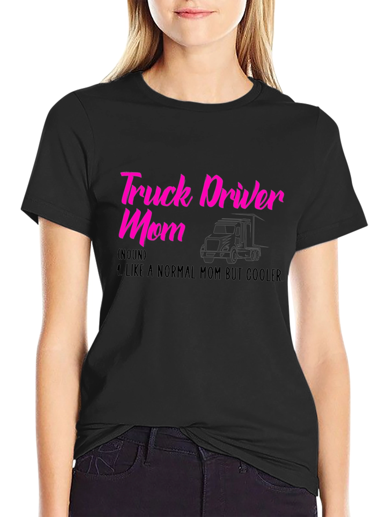 Truck Driver Mom T-Shirt