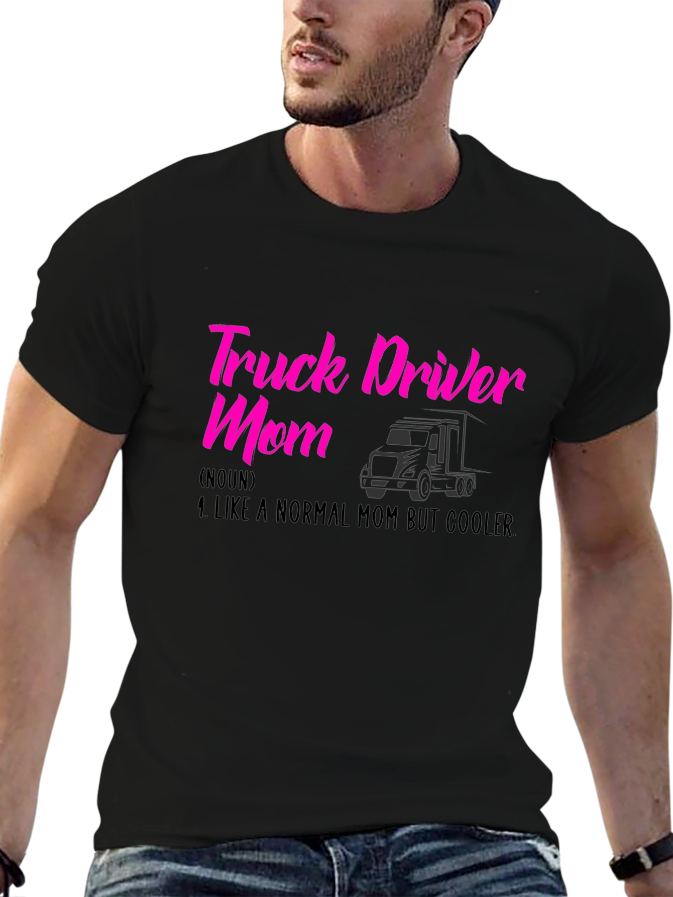 Truck Driver Mom T-Shirt