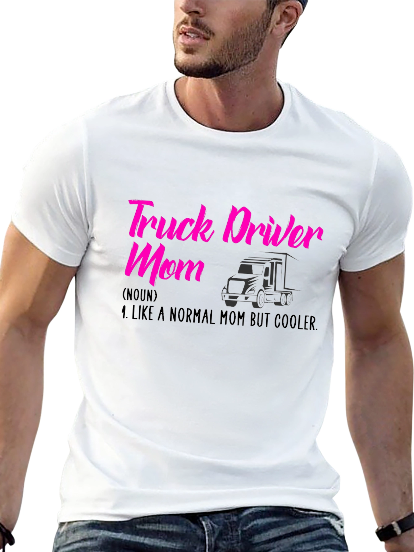 Truck Driver Mom T-Shirt
