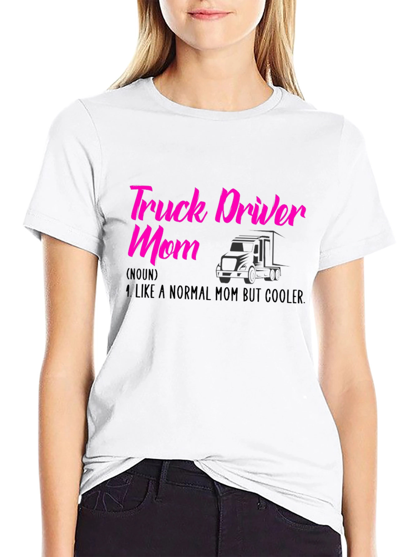 Truck Driver Mom T-Shirt