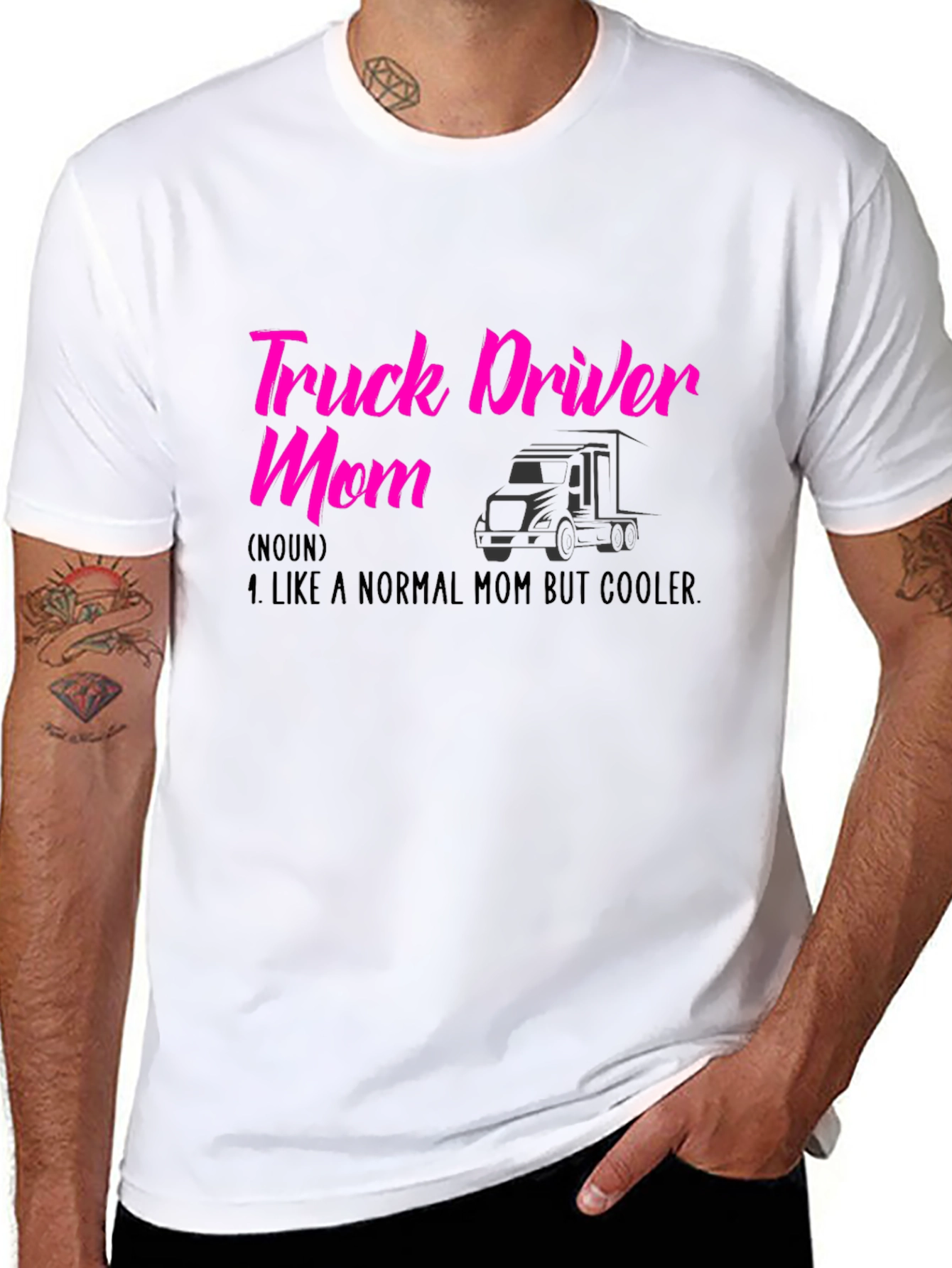 Truck Driver Mom T-Shirt