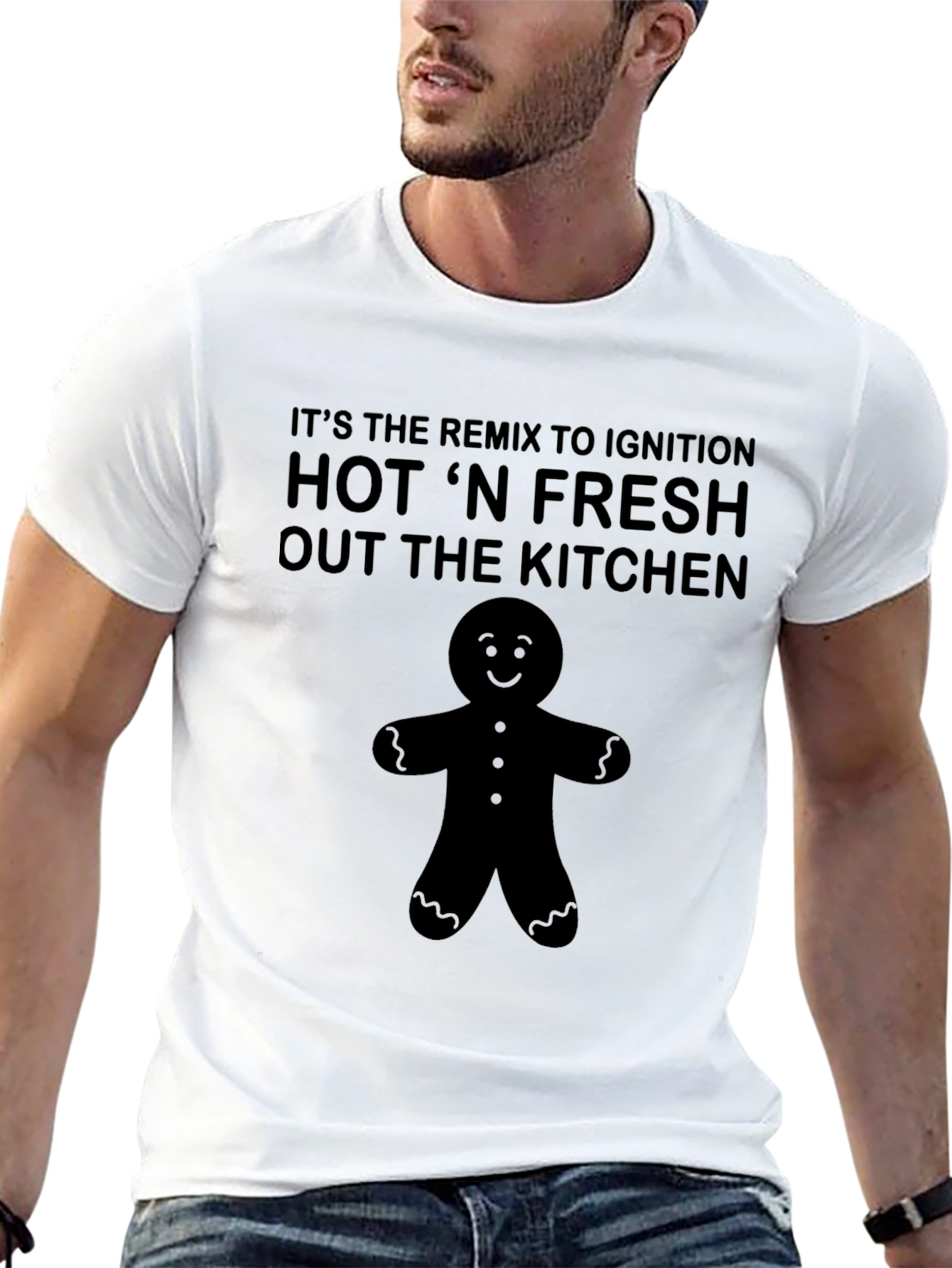 Hot N Fresh Gingerbread Man T-Shirt