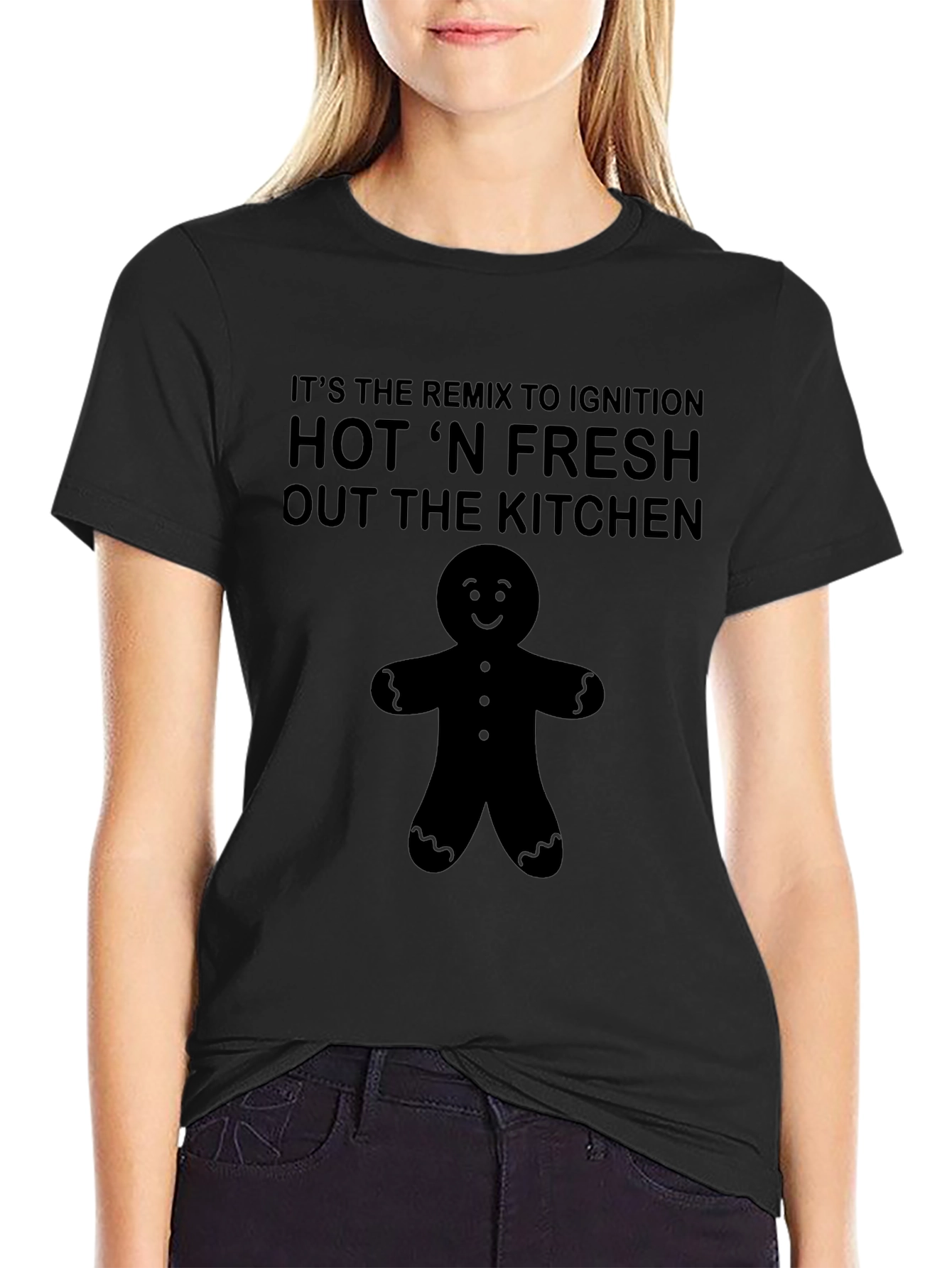Hot N Fresh Gingerbread Man T-Shirt