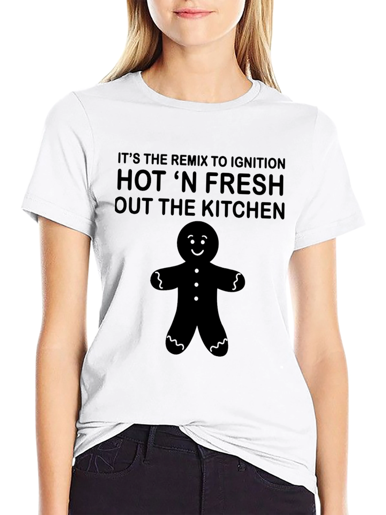 Hot N Fresh Gingerbread Man T-Shirt