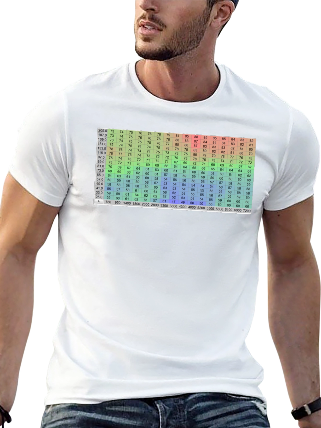 Data Table Graphic Tee