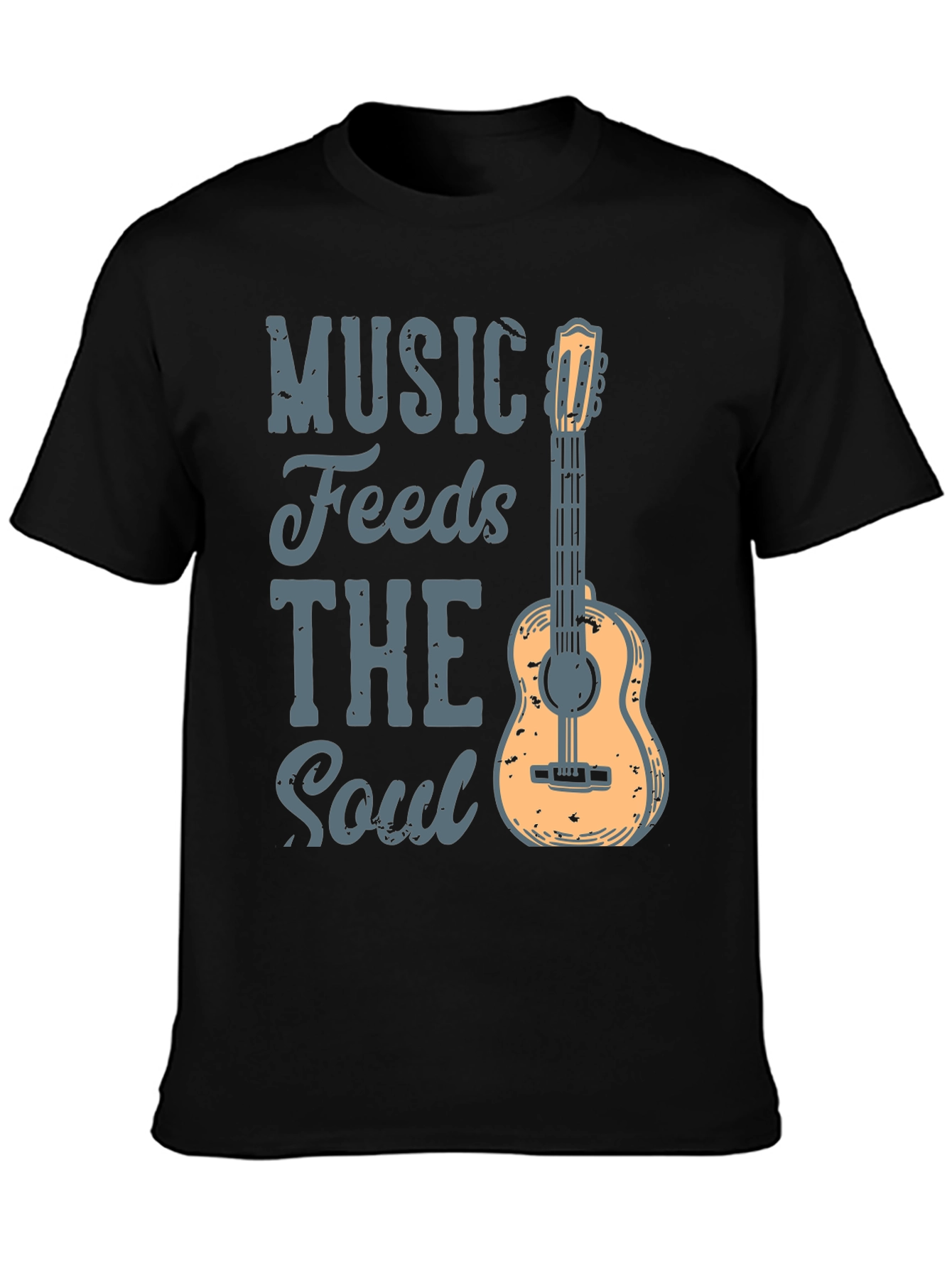 Music Feeds the Soul Graphic Tee