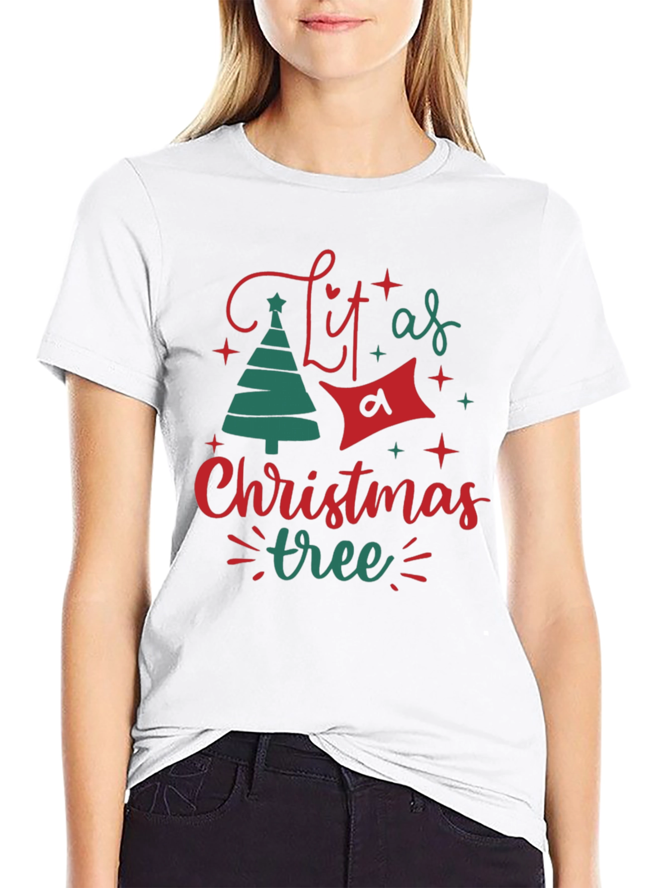 Festive Christmas Tree T-Shirt