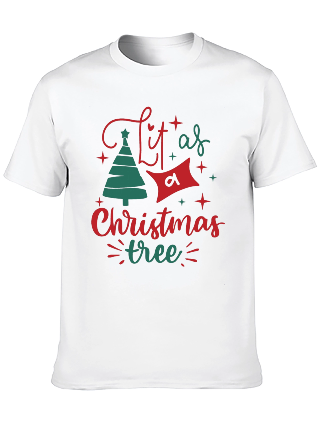 Festive Christmas Tree T-Shirt