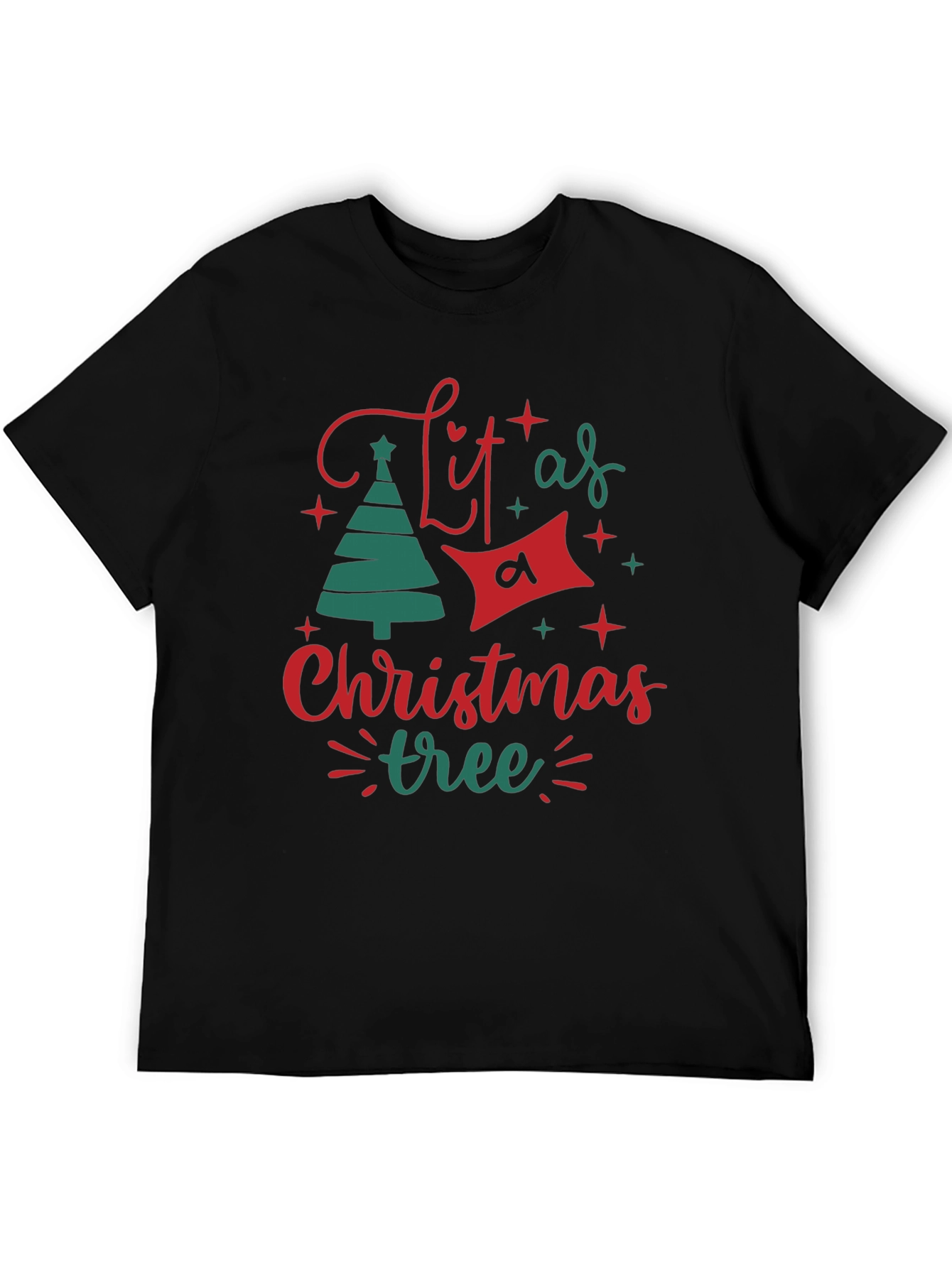 Festive Christmas Tree T-Shirt