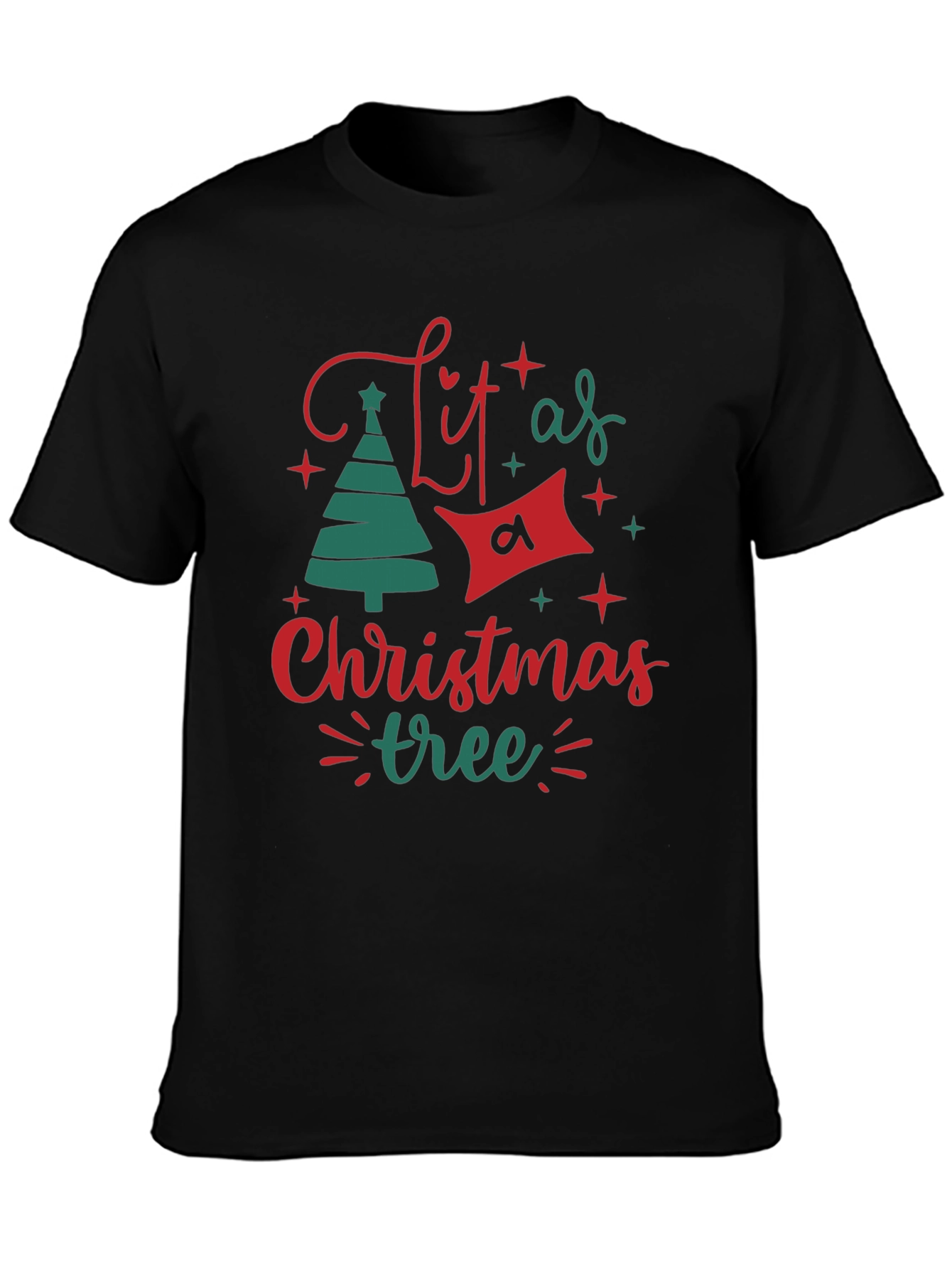 Festive Christmas Tree T-Shirt