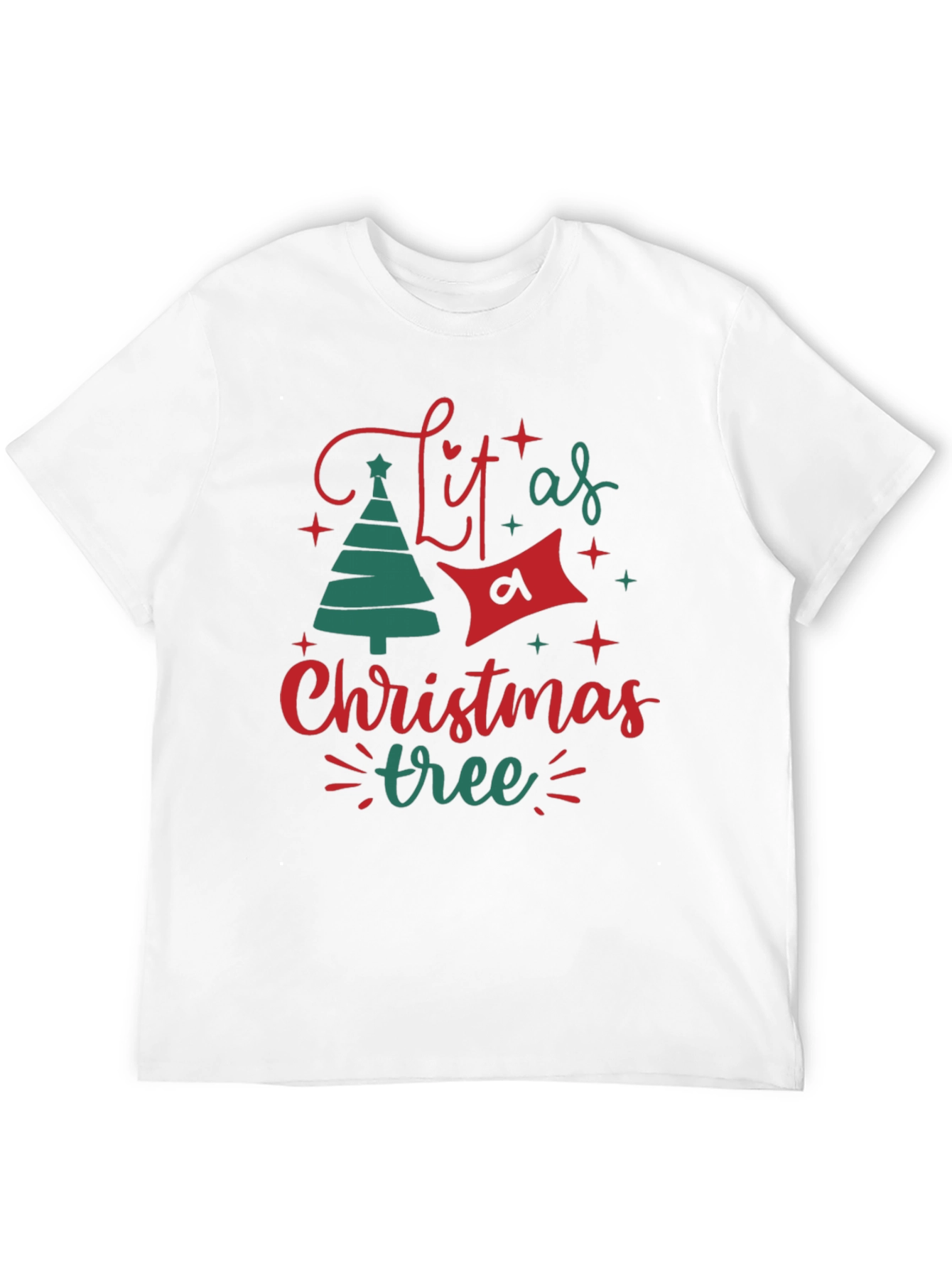 Festive Christmas Tree T-Shirt