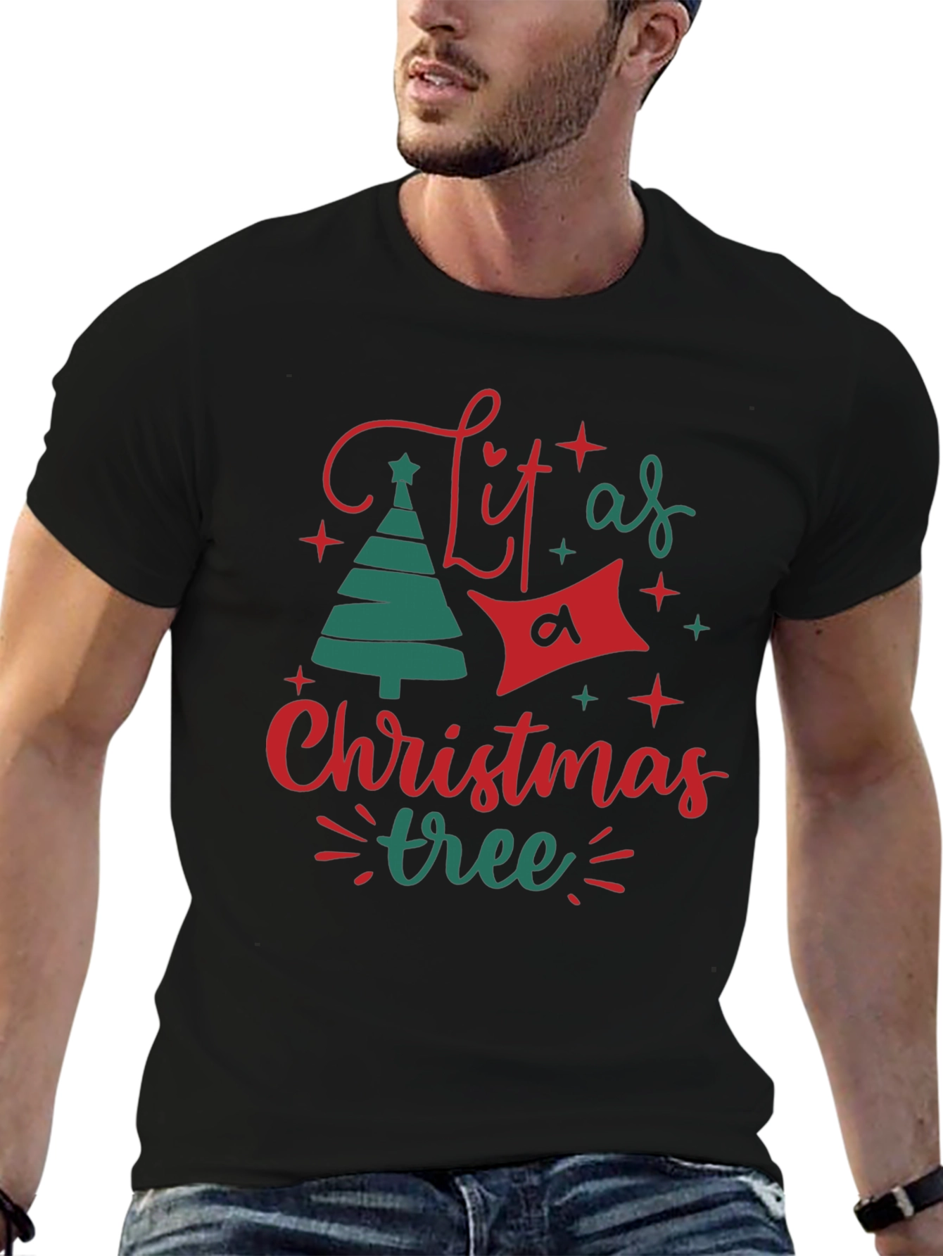 Festive Christmas Tree T-Shirt