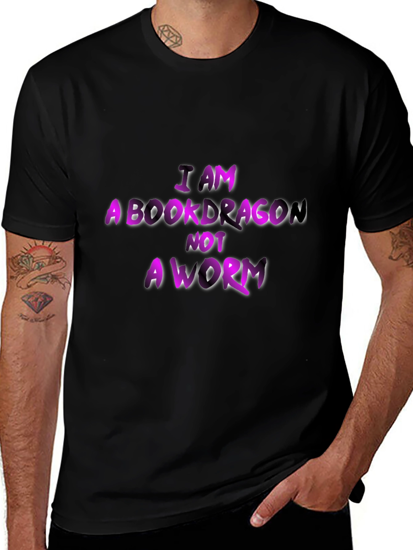 I Am a Bookdragon Graphic Tee