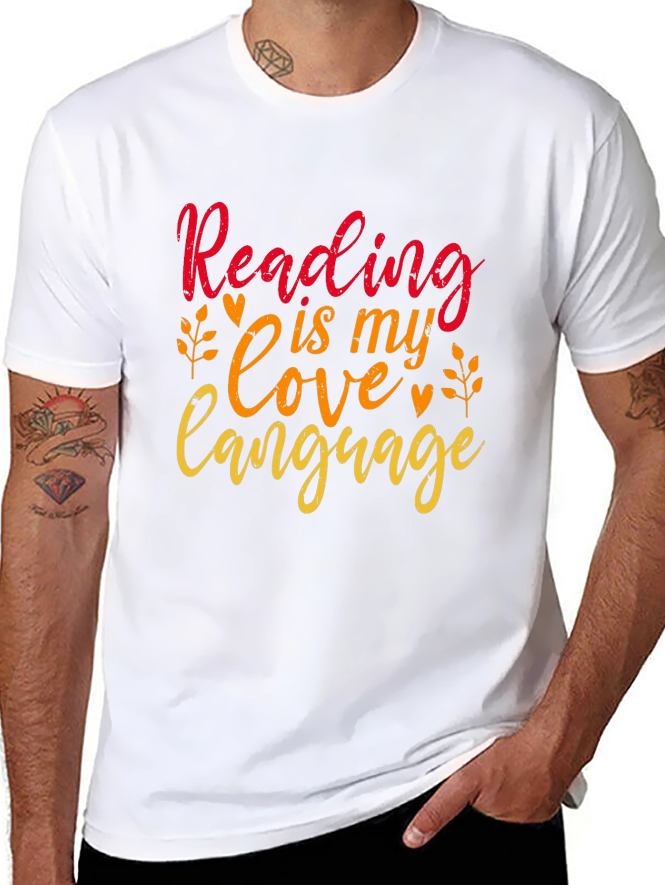 Reading is My Love Language T-Shirt