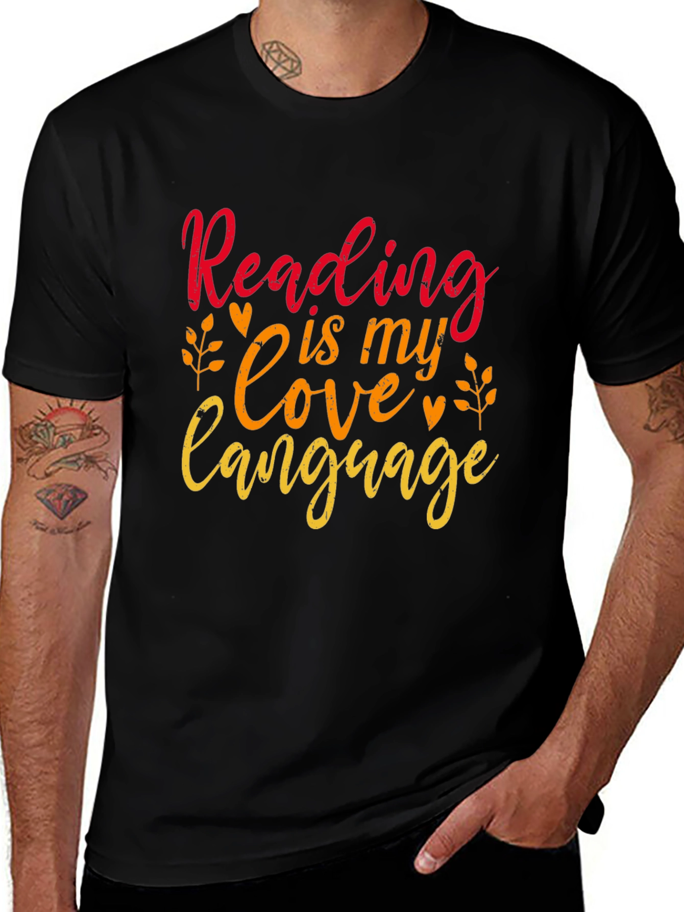 Reading is My Love Language T-Shirt
