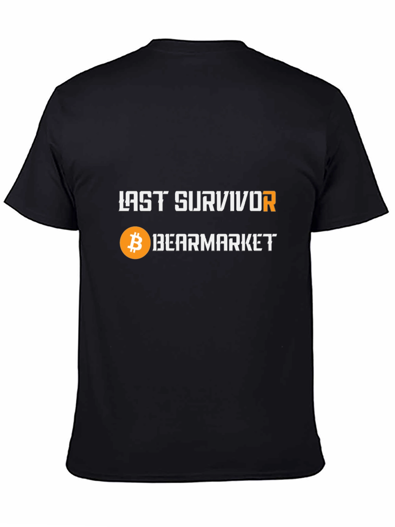Last Survivor Bearmarket Bitcoin Graphic T-Shirt