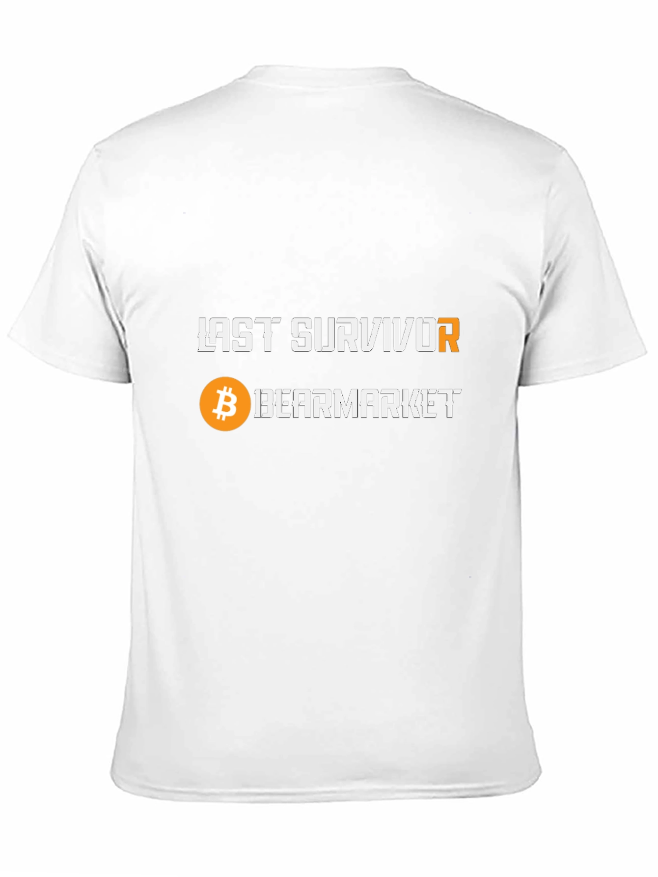 Last Survivor Bearmarket Bitcoin Graphic T-Shirt