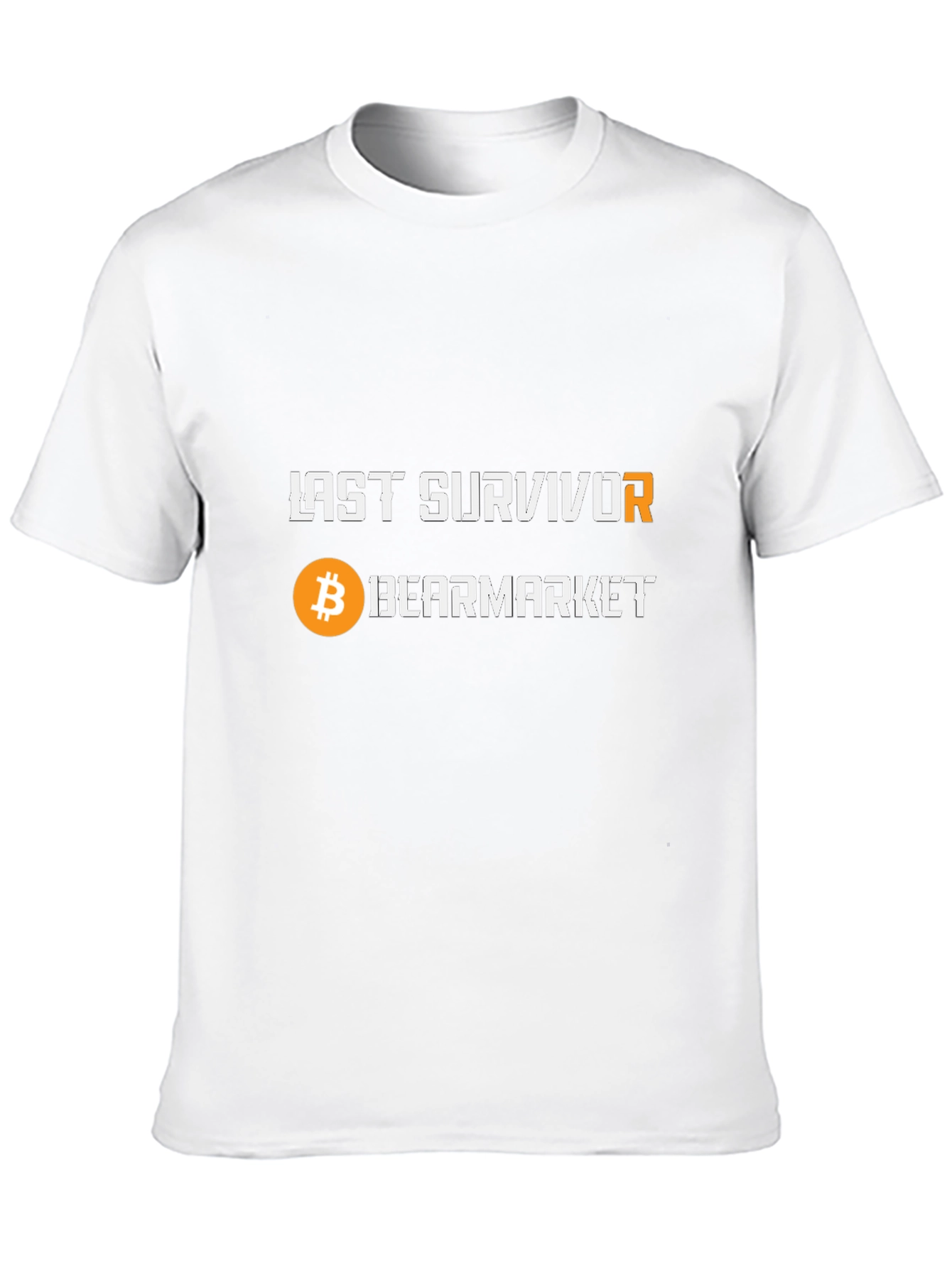Last Survivor Bearmarket Bitcoin Graphic T-Shirt