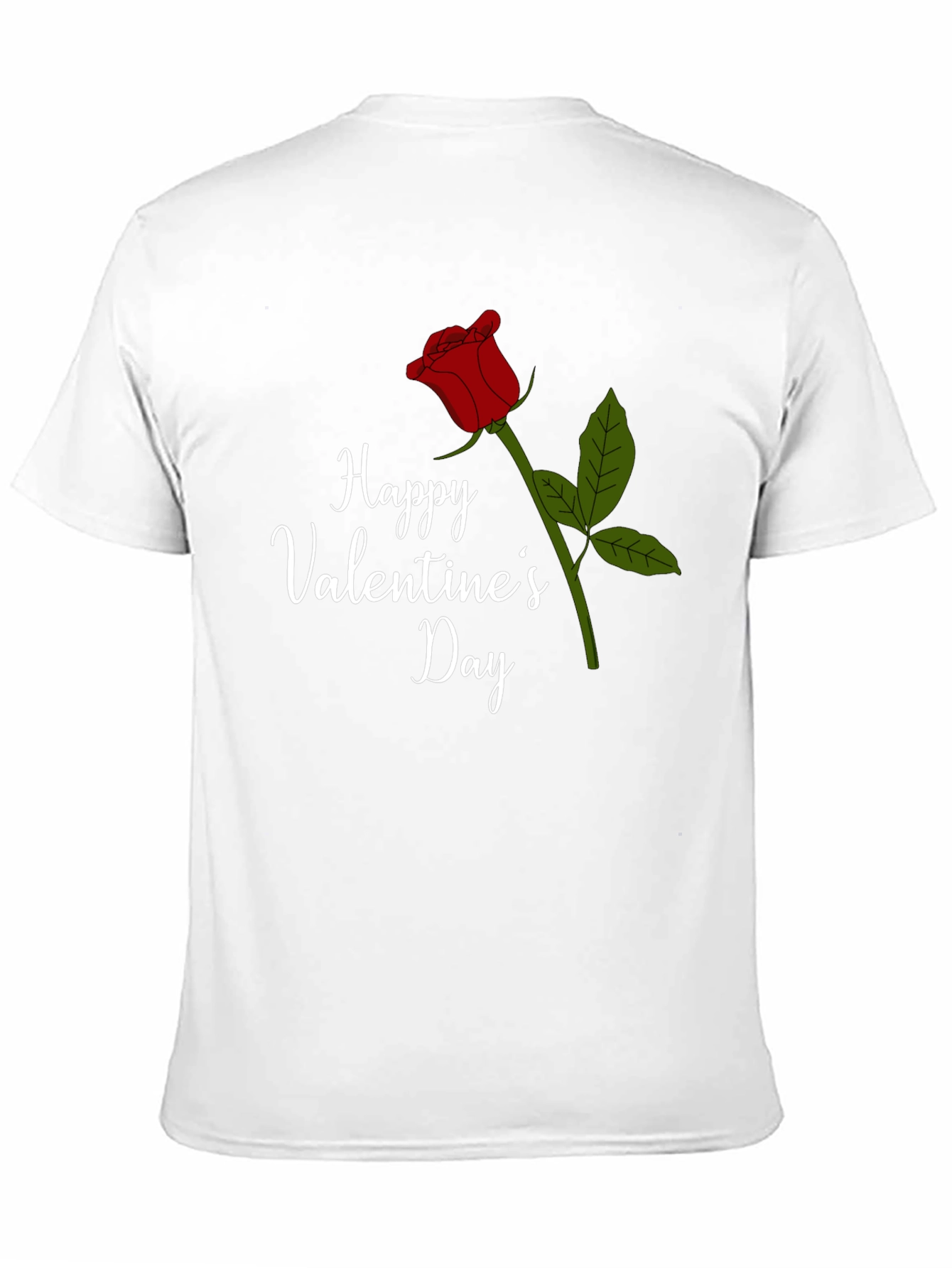 Happy Valentines Day Rose T-Shirt