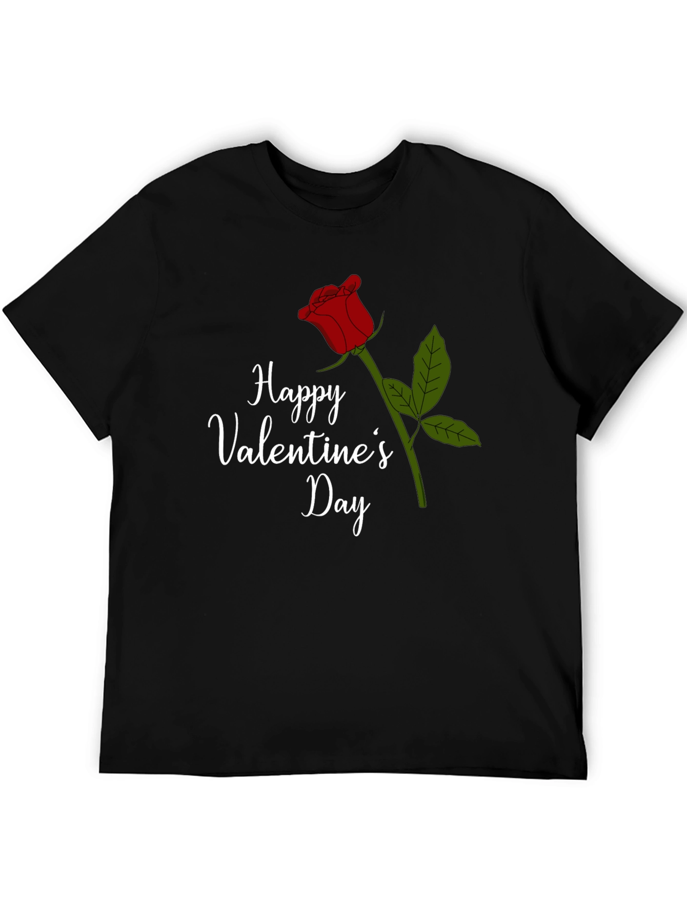 Happy Valentines Day Rose T-Shirt