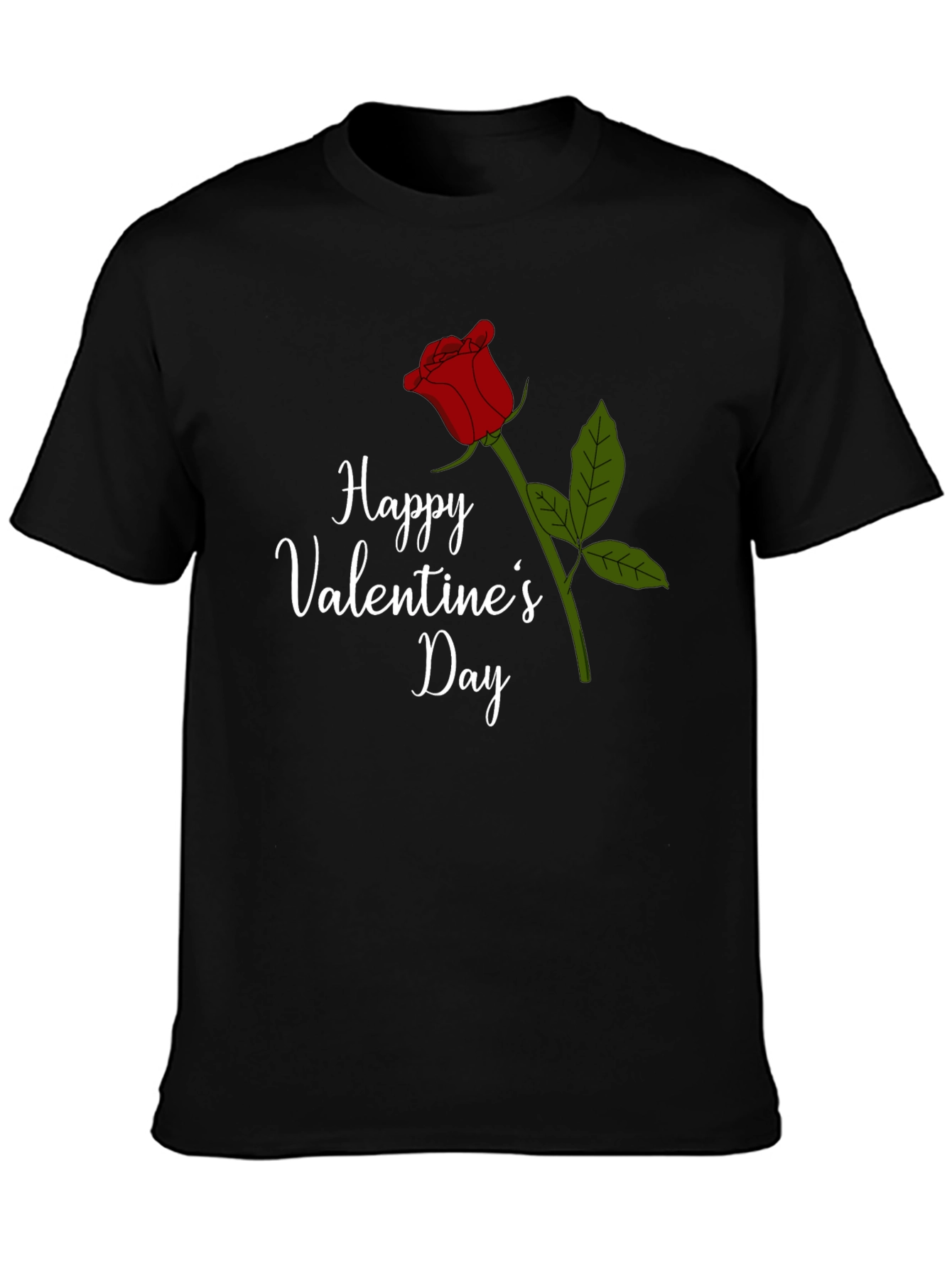 Happy Valentines Day Rose T-Shirt