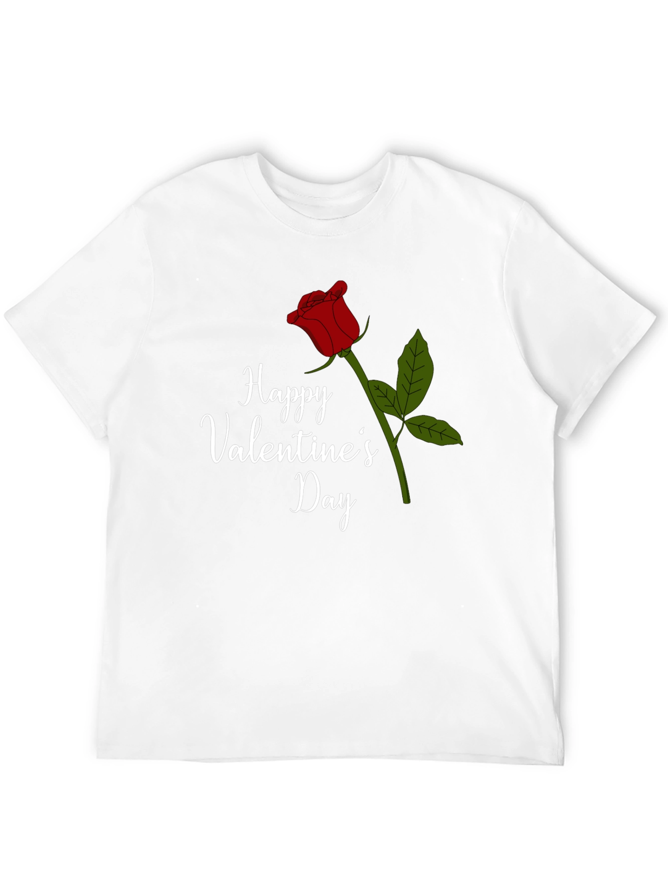 Happy Valentines Day Rose T-Shirt