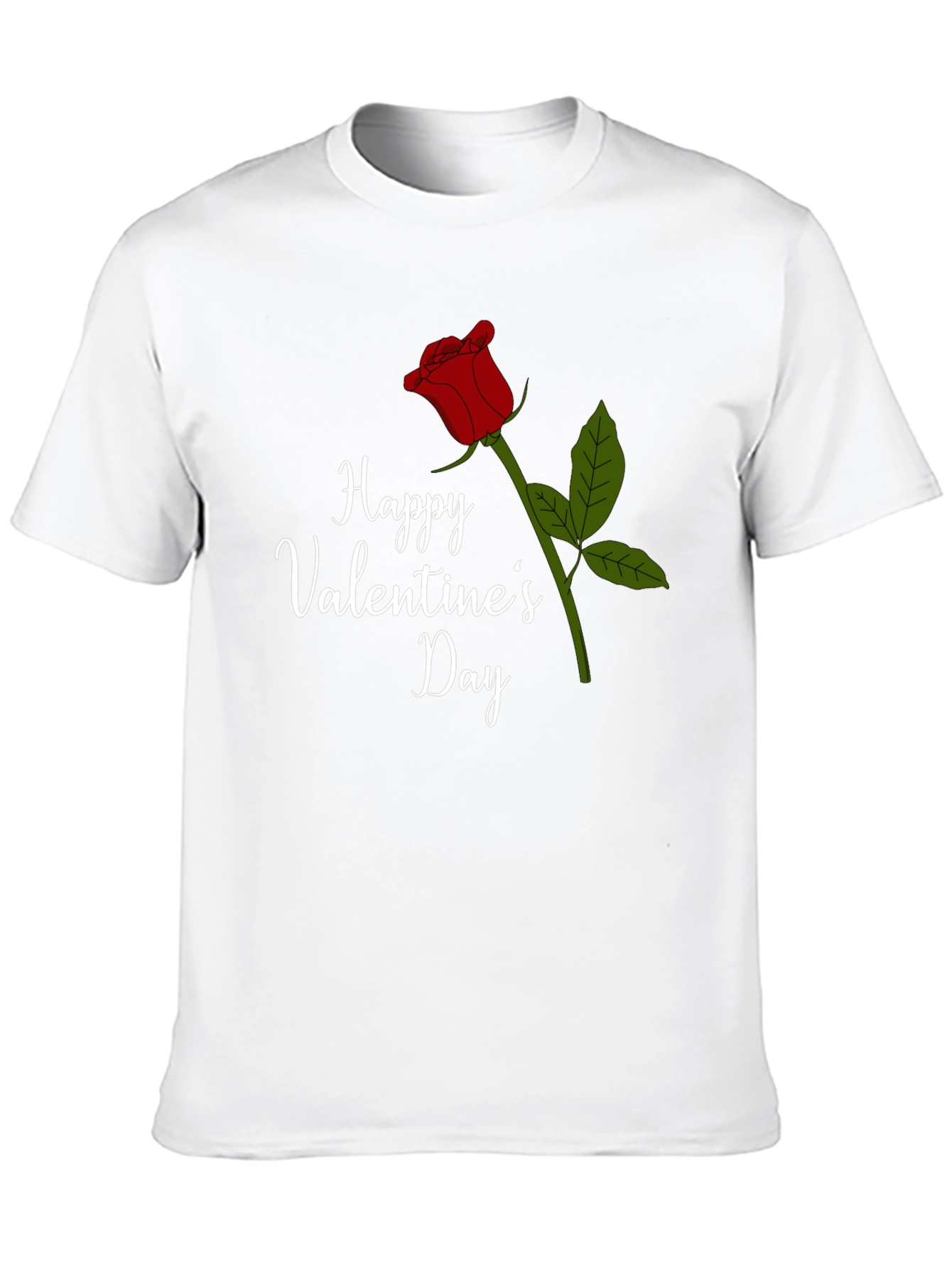 Happy Valentines Day Rose T-Shirt