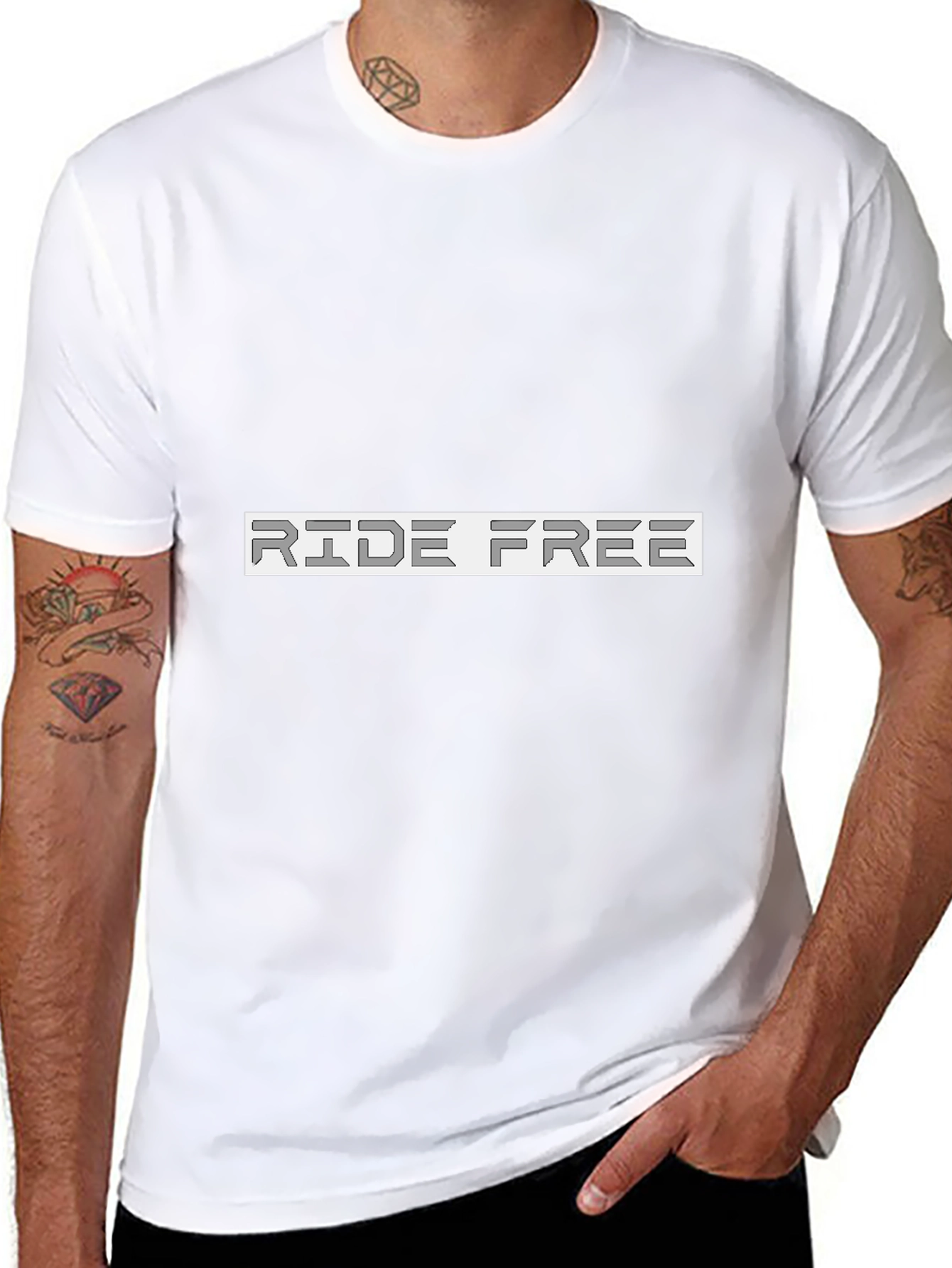 Ride Free Black T-Shirt