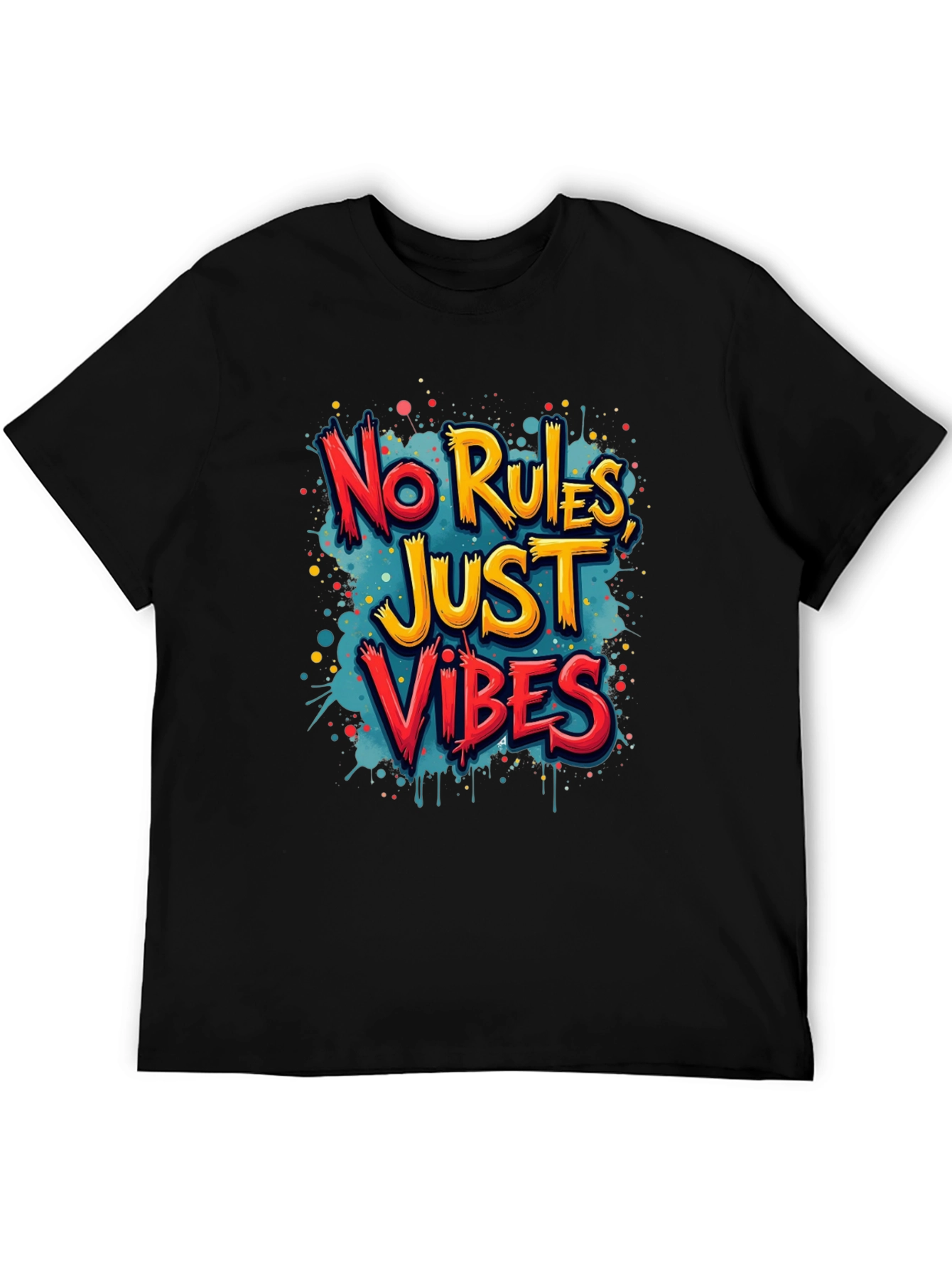 No Rules Just Vibes Graphic Tee