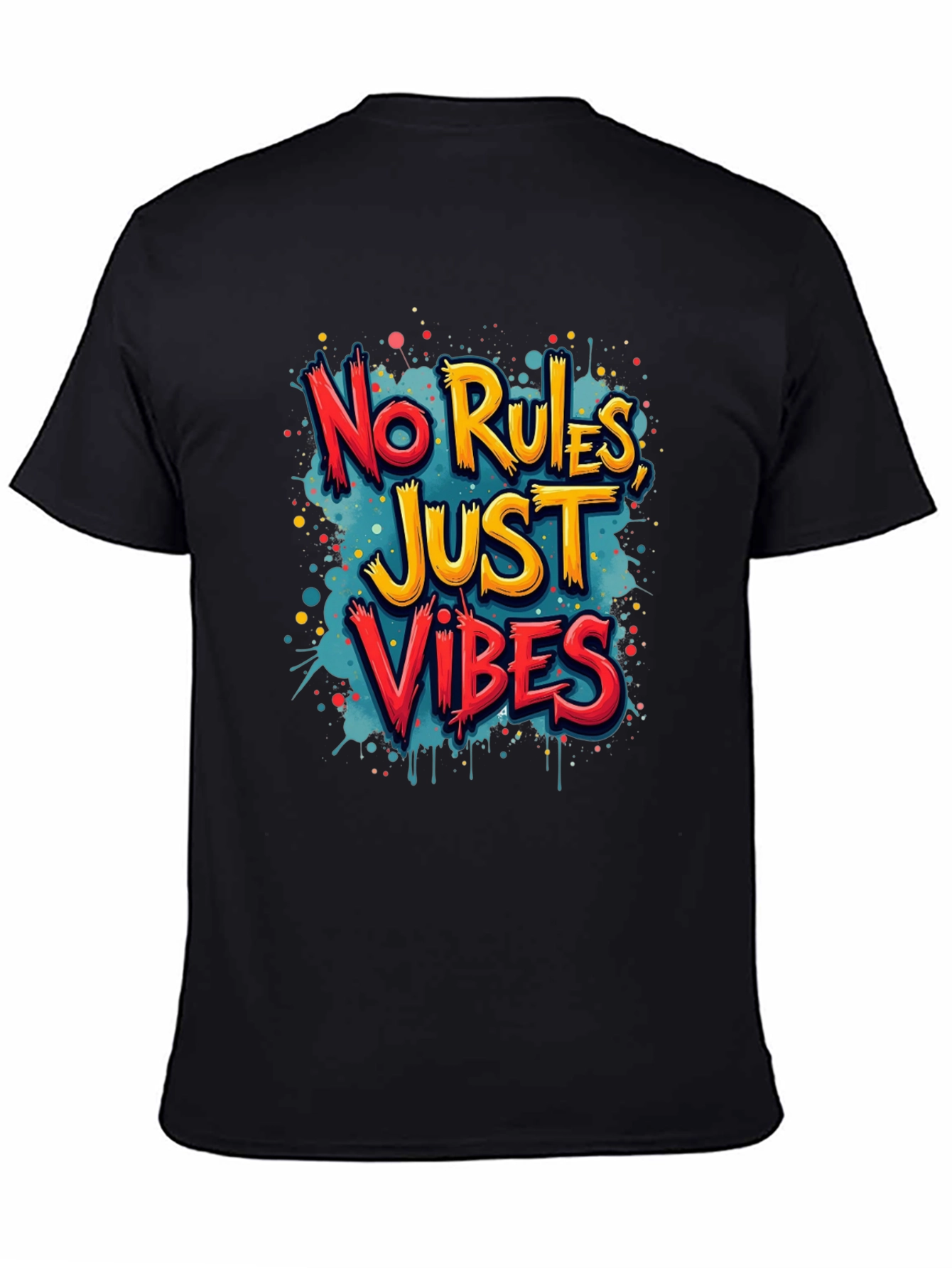 No Rules Just Vibes Graphic Tee