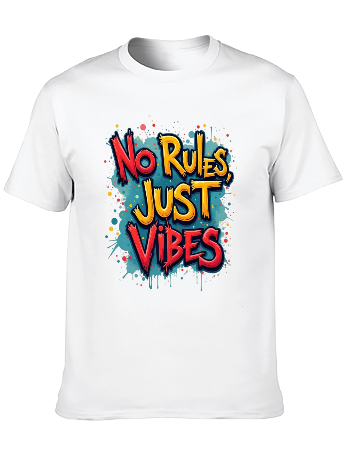 No Rules Just Vibes Graphic Tee