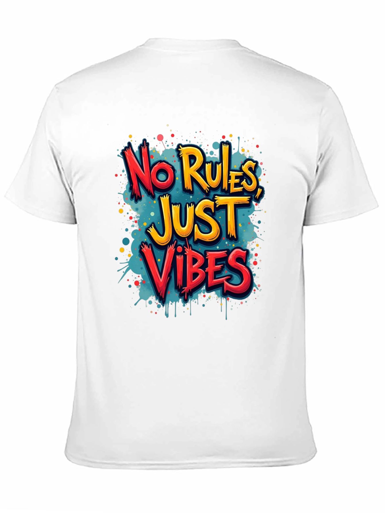 No Rules Just Vibes Graphic Tee