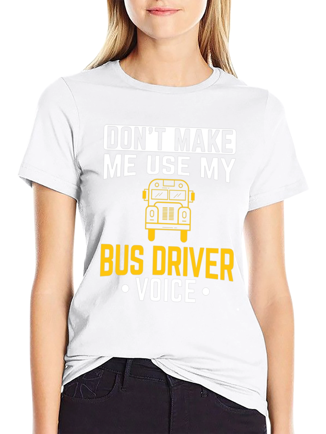 Bus Driver Voice T-Shirt Funny Gift