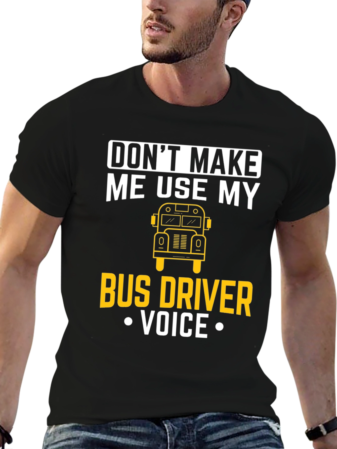 Bus Driver Voice T-Shirt Funny Gift