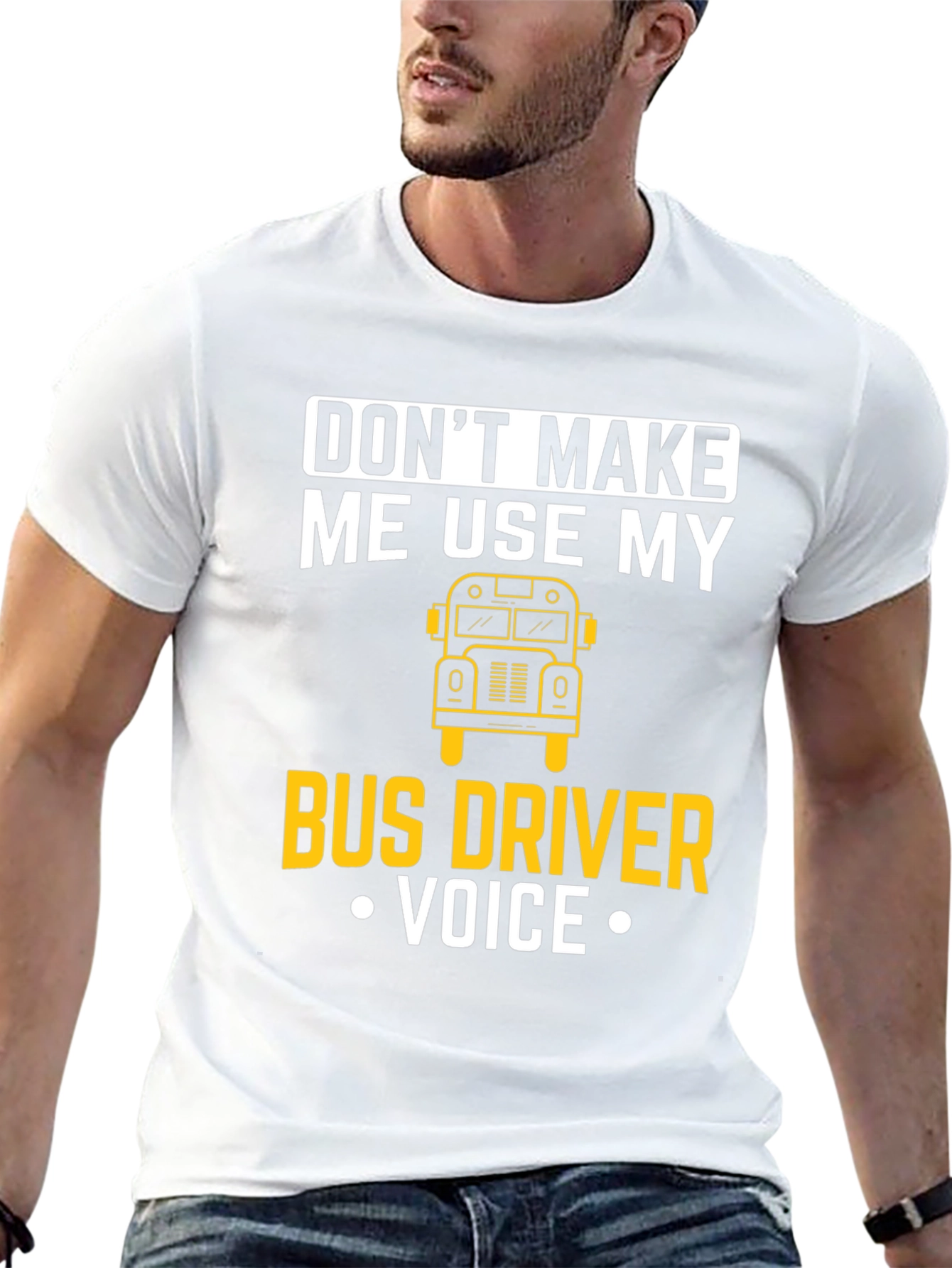 Bus Driver Voice T-Shirt Funny Gift
