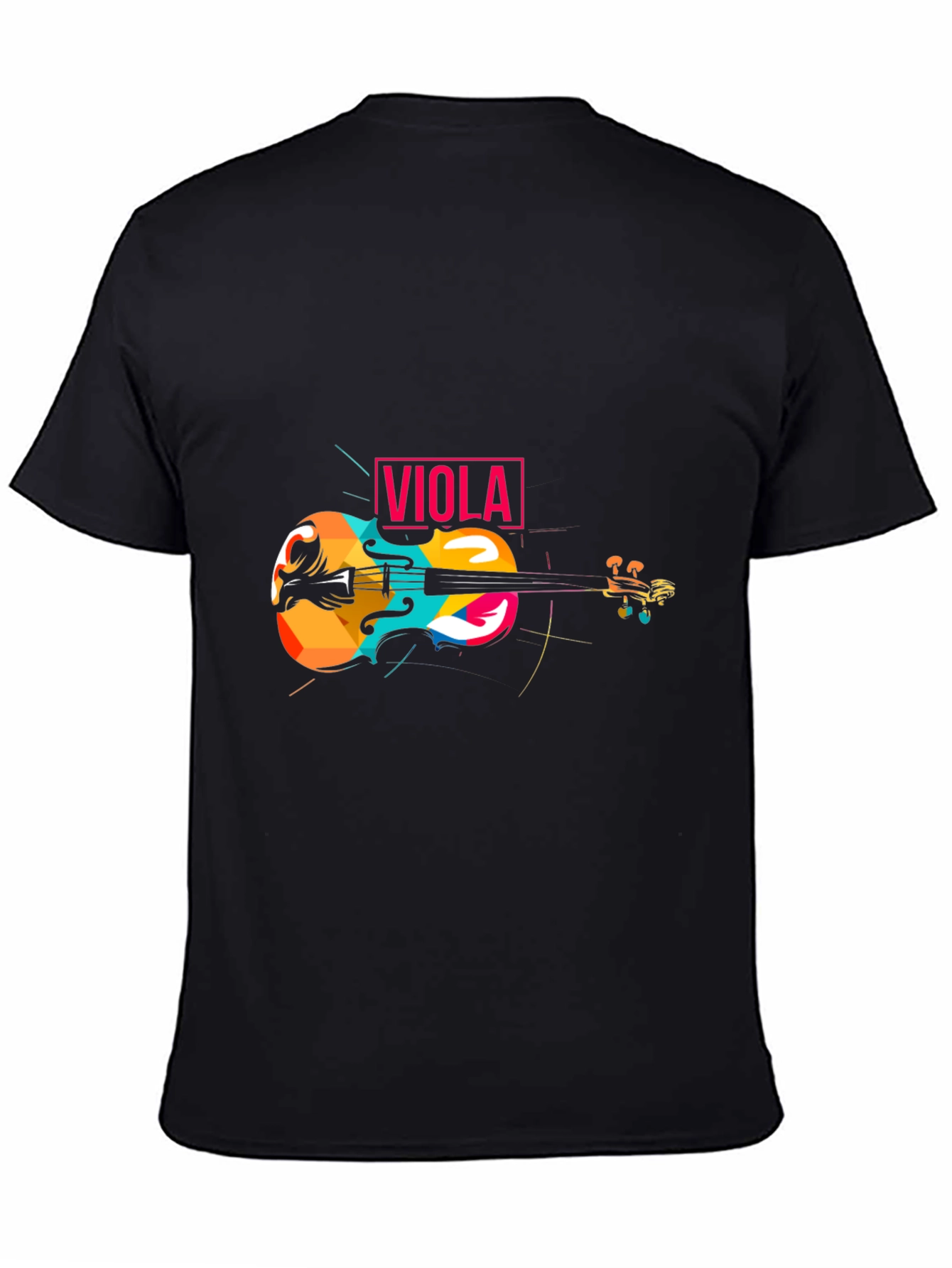 Colorful Viola Graphic T-Shirt